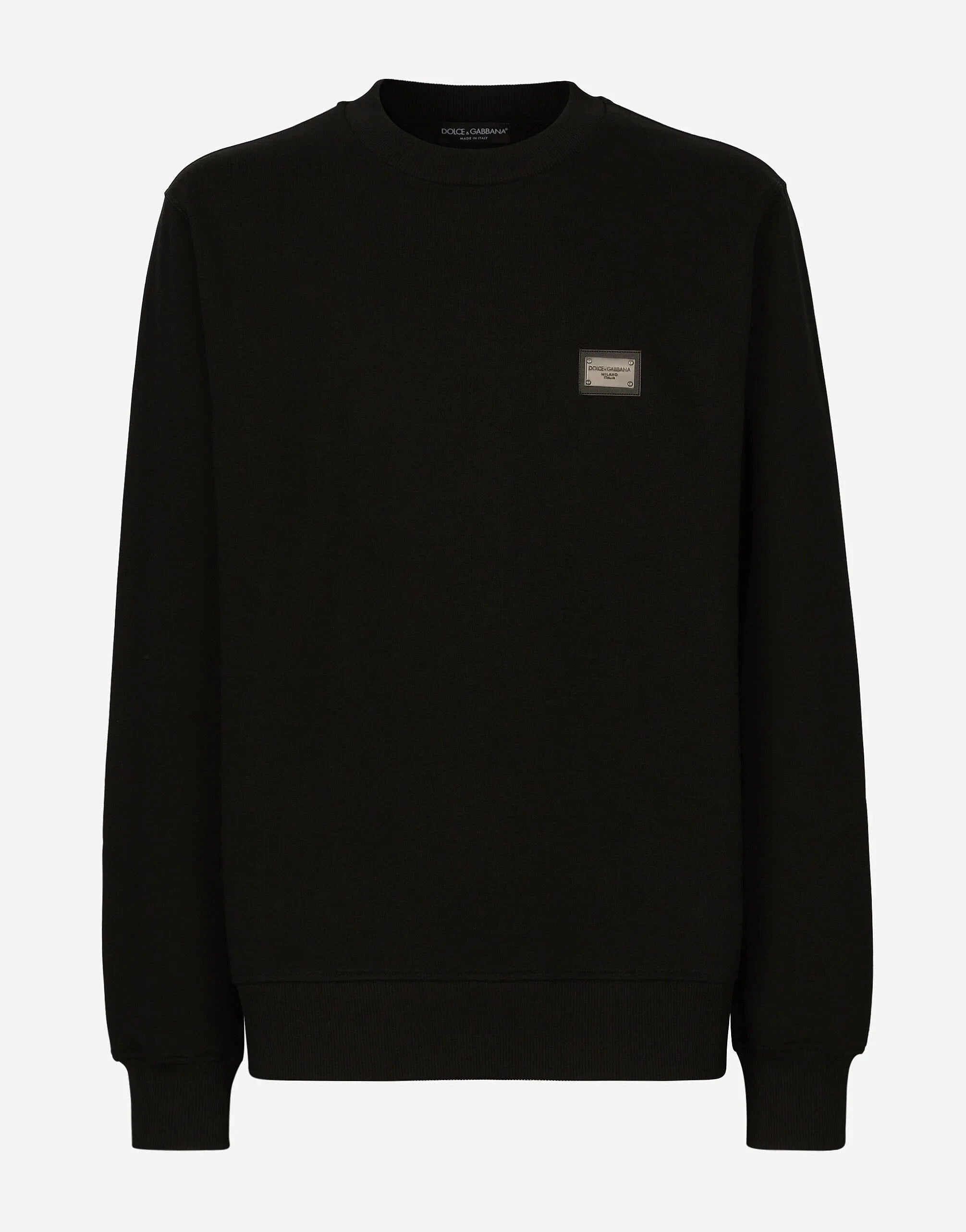 Dolce & Gabbana Logo-Plaque Sweatshirt
