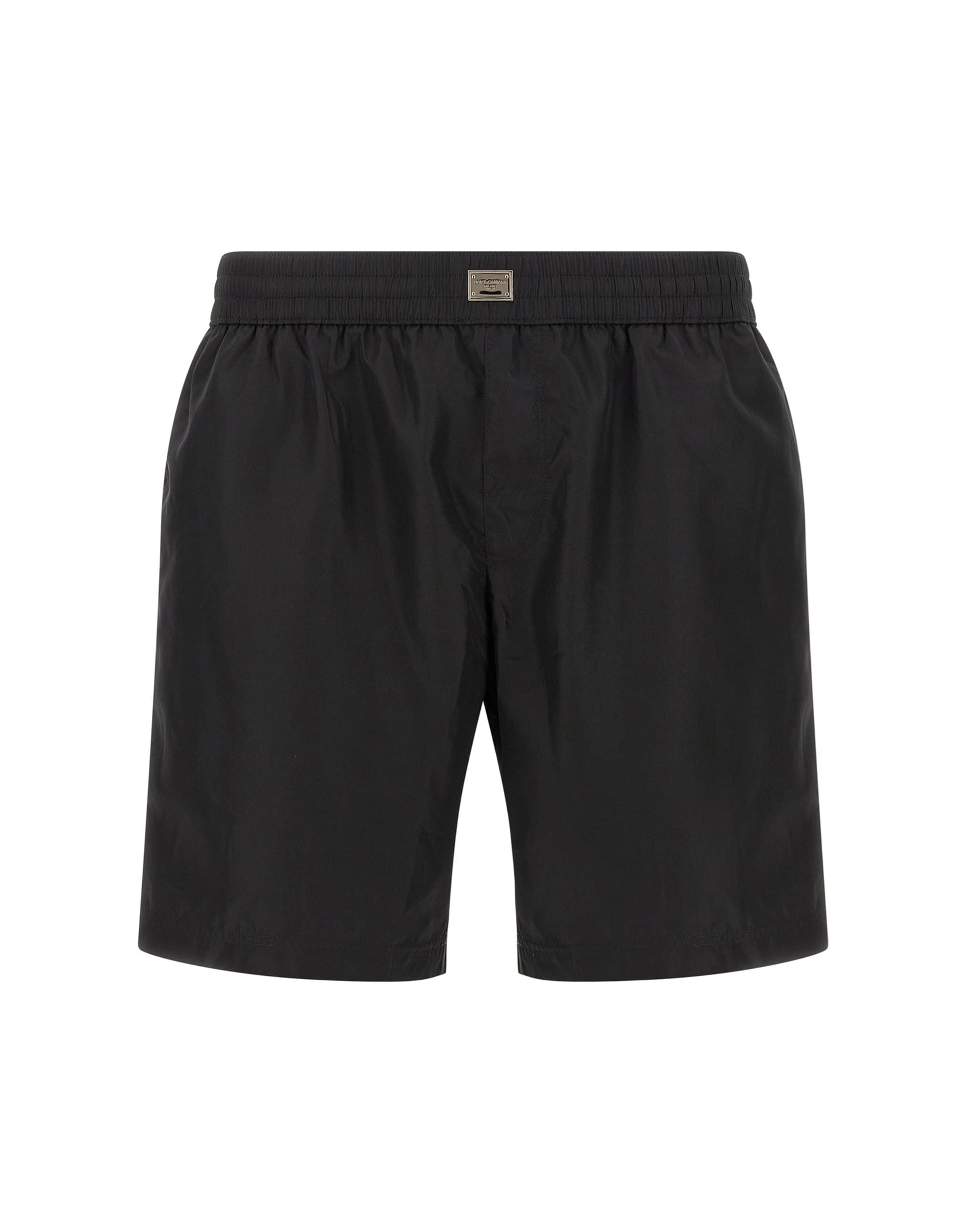 Dolce & Gabbana Dolce & Gabbana Logo Plaque Swimsuit