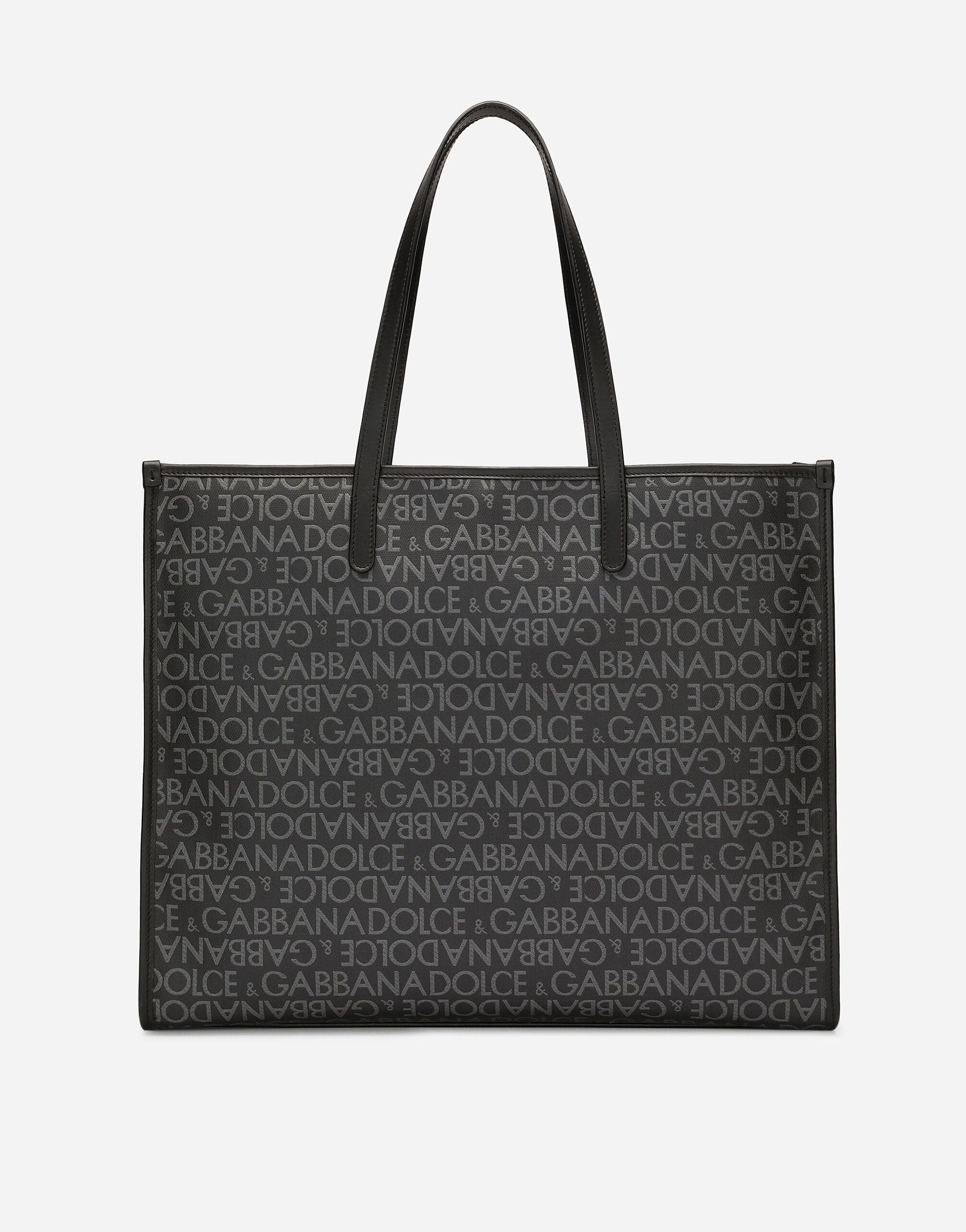 Dolce & Gabbana Logo-Plaque Tote Bag