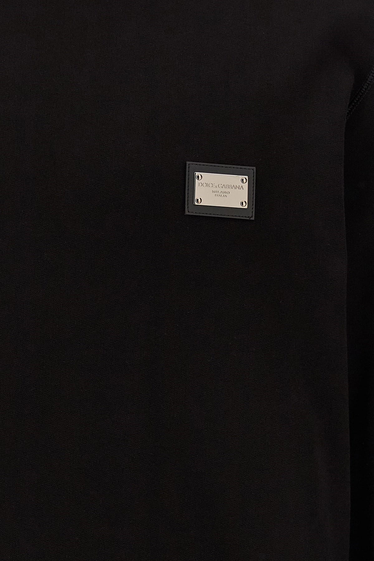Dolce & Gabbana Logo Plate Sweatshirt | Sendegaro DE