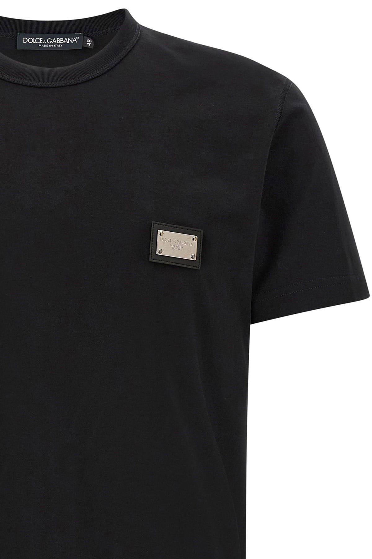 Dolce & Gabbana Dolce & Gabbana Logo Plate T-Shirt