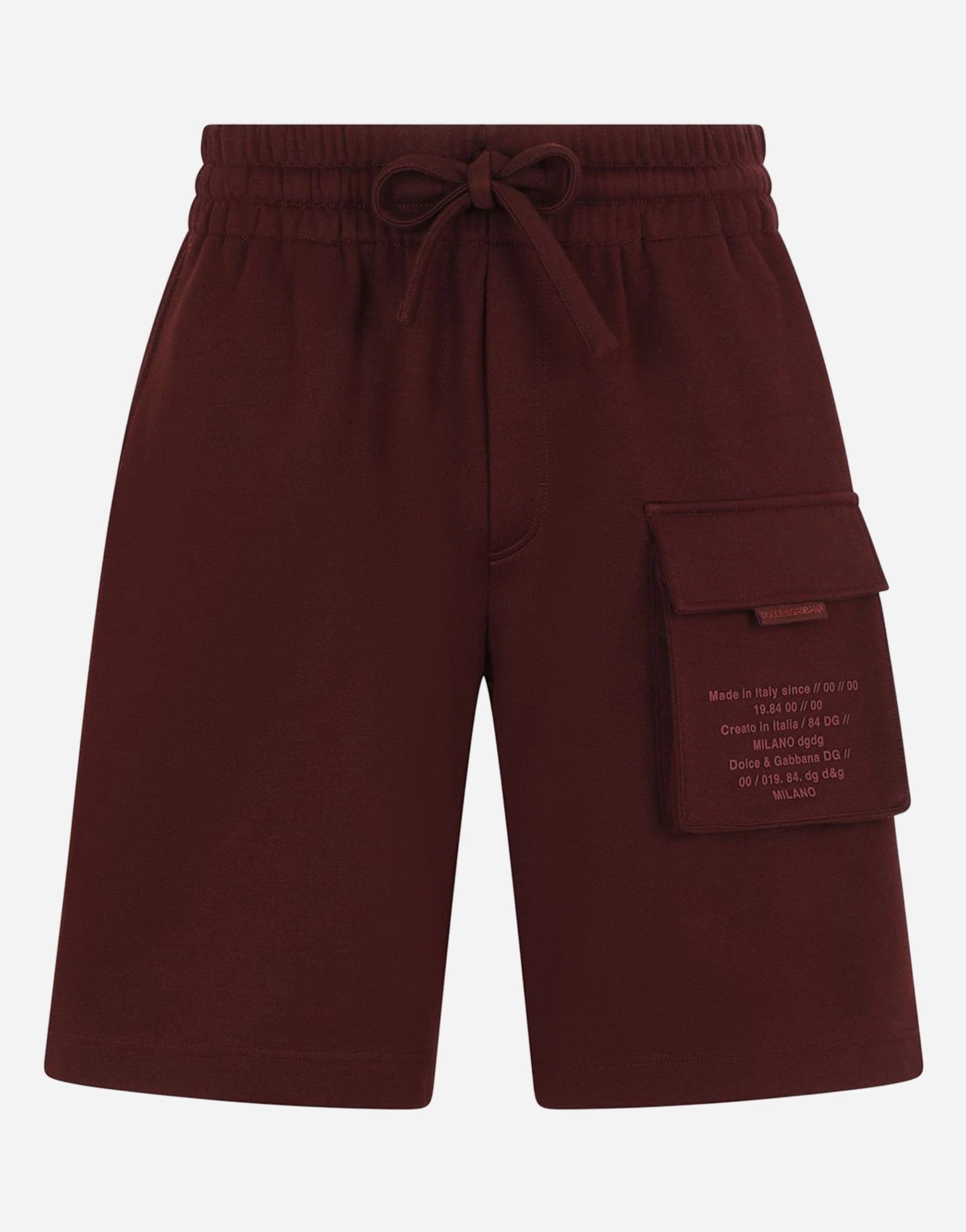 Dolce & Gabbana Logo Pocket Drawstring Shorts