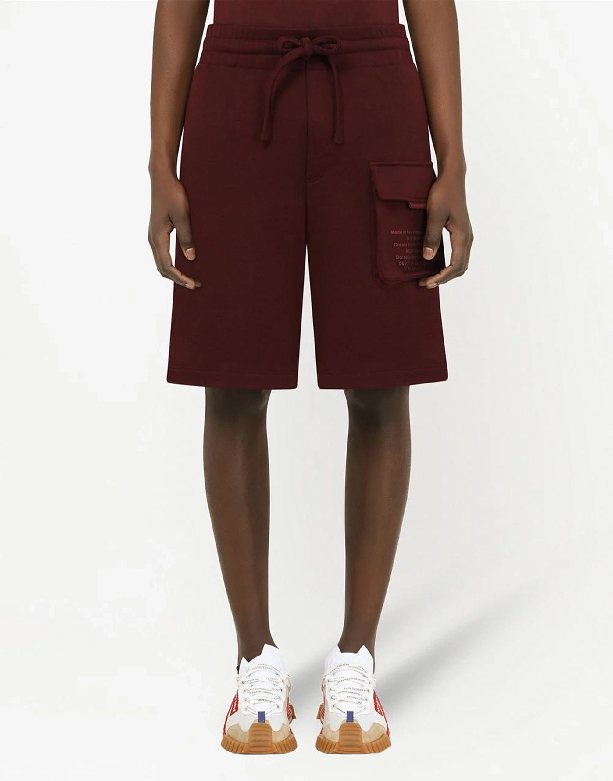 Dolce & Gabbana Logo Pocket Drawstring Shorts