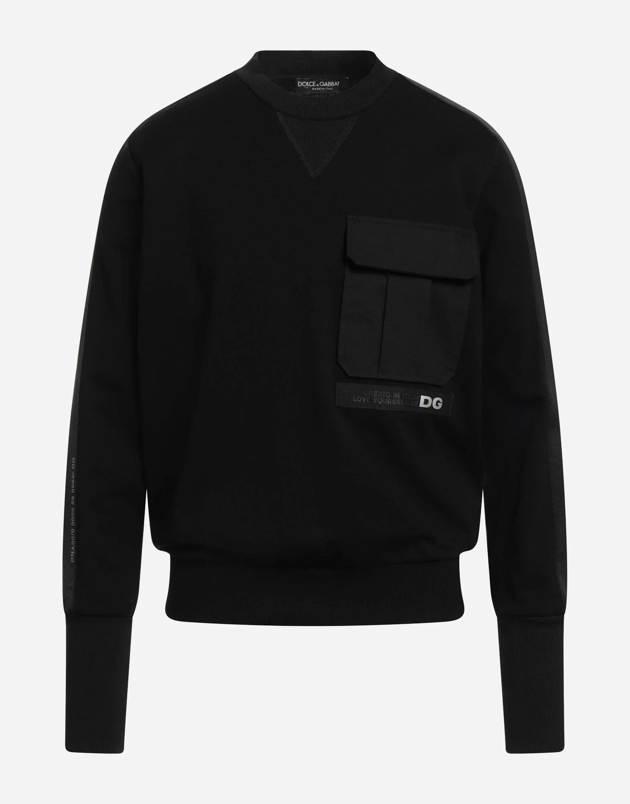 Dolce & Gabbana Logo Pocket Sweatshirt