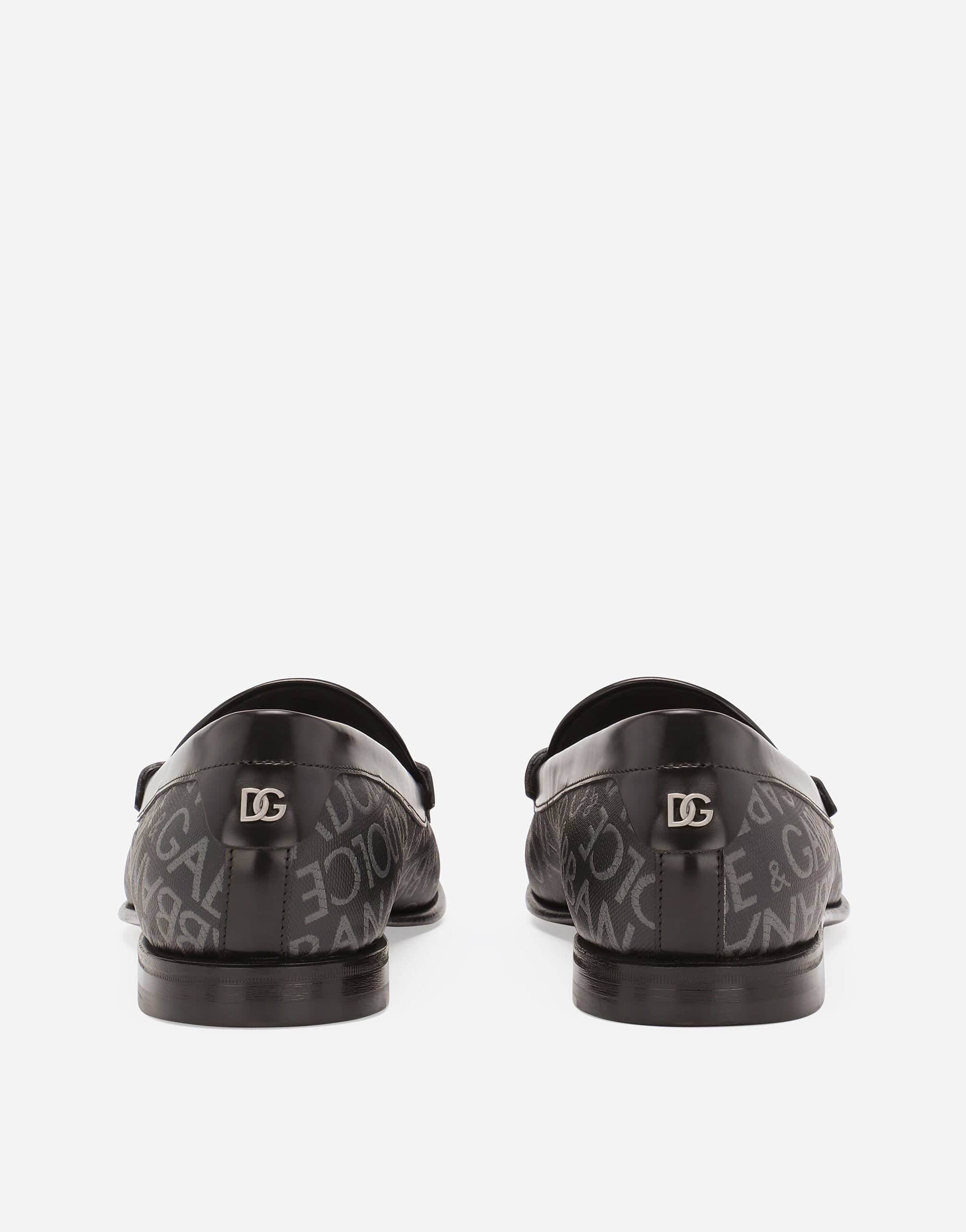 Dolce & Gabbana Logo-Print Loafers