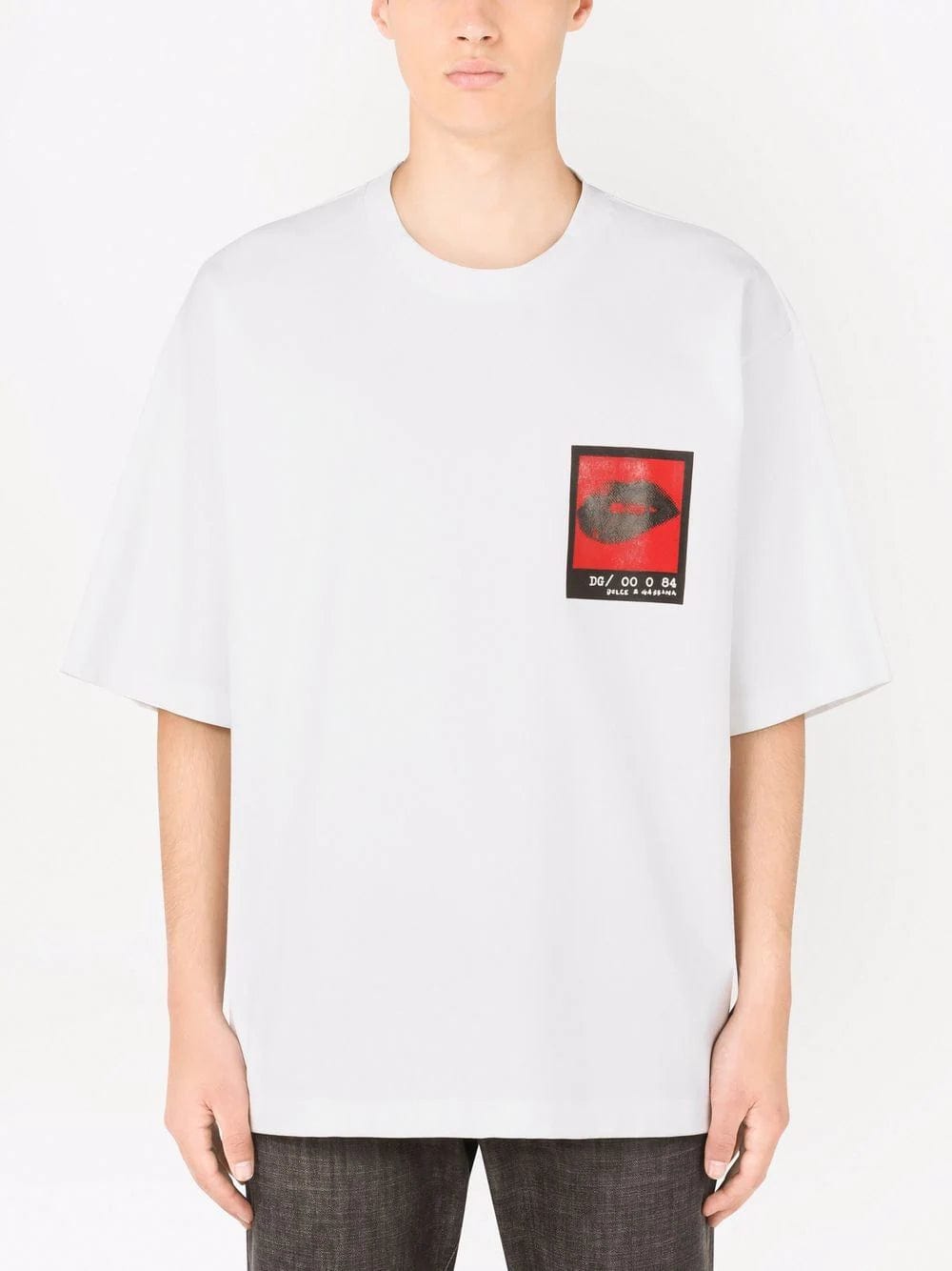 Dolce & Gabbana Logo-Print Oversized T-Shirt