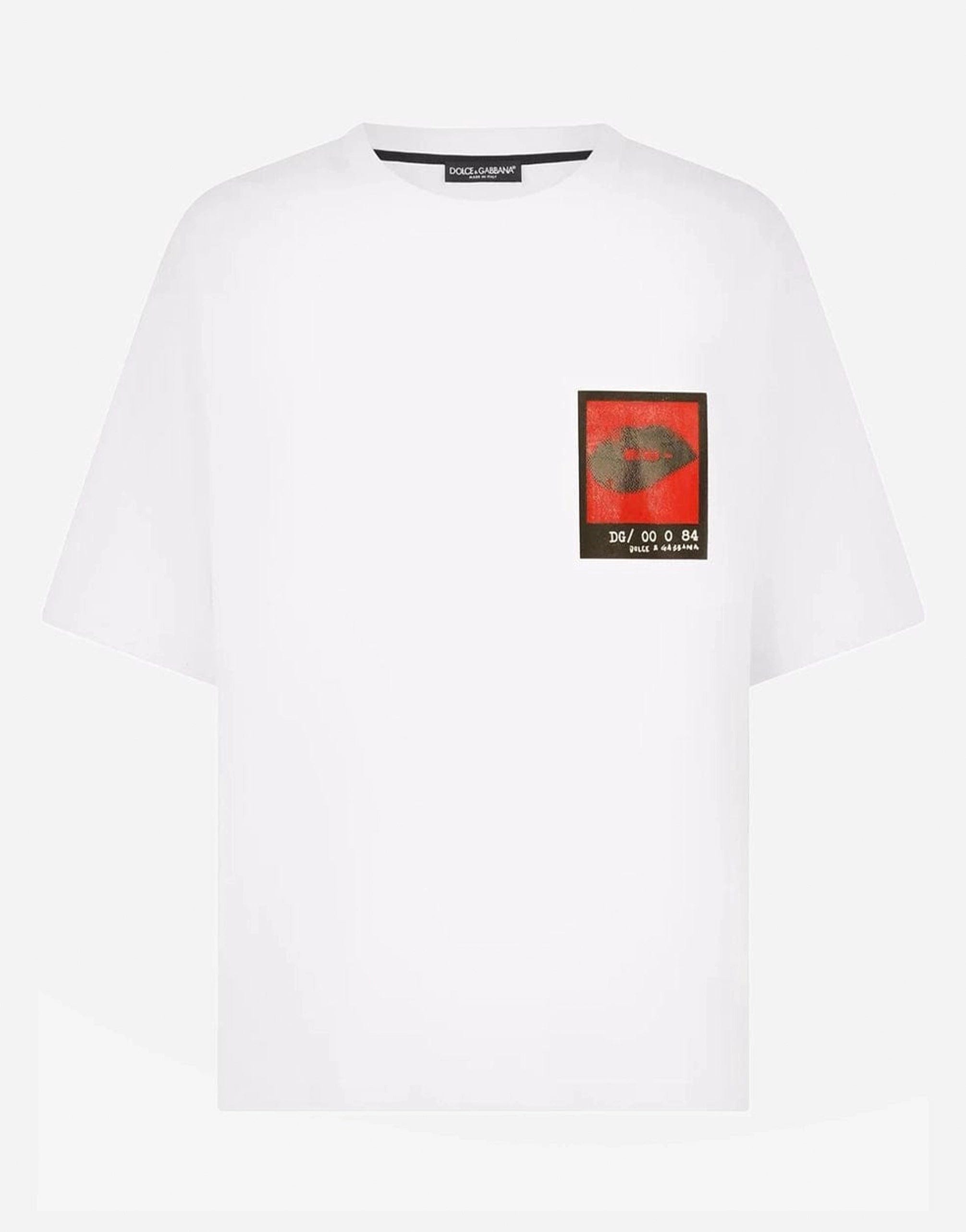 Dolce & Gabbana Logo-Print Oversized T-Shirt