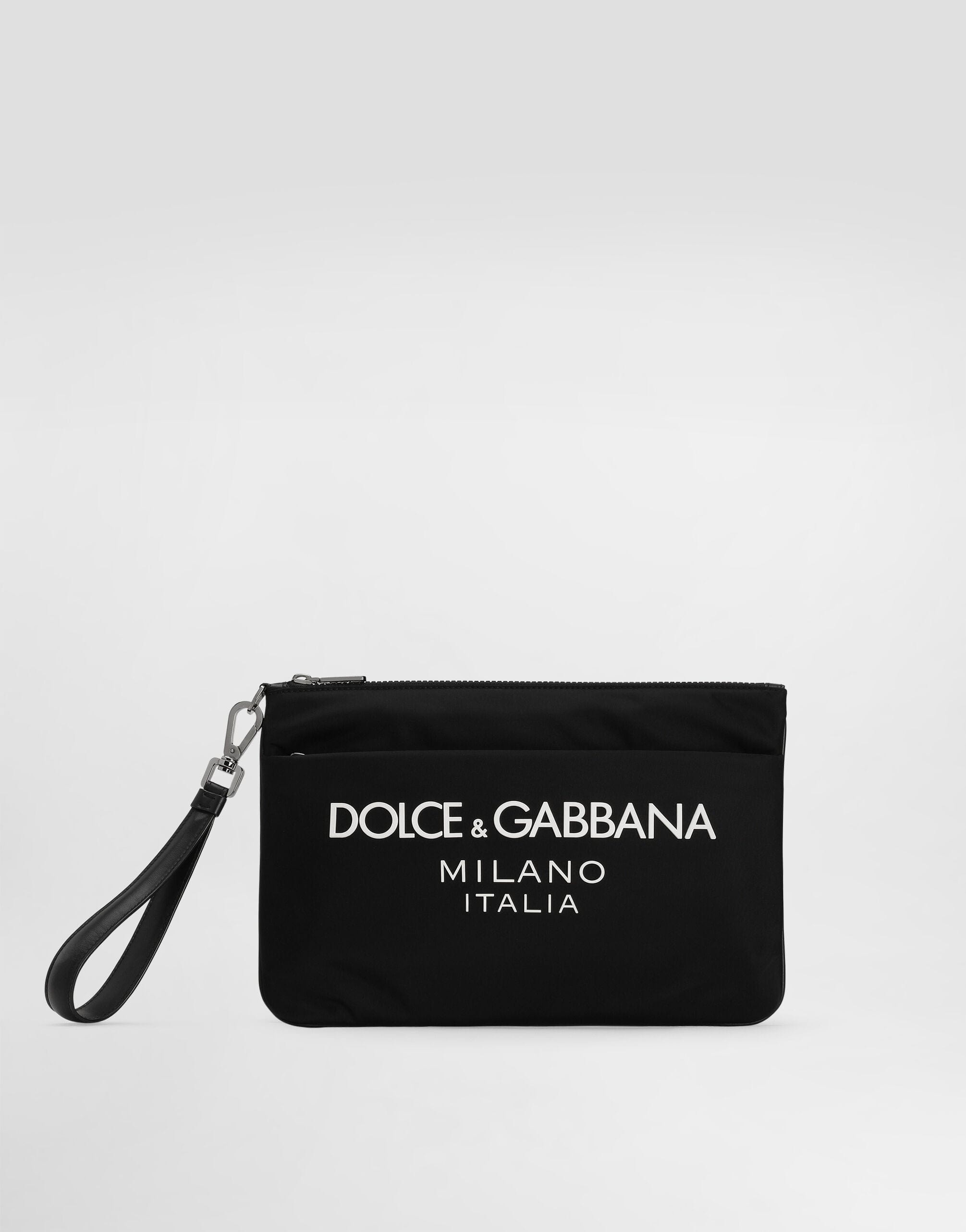 Dolce & Gabbana Logo-Print Zipped Wallet