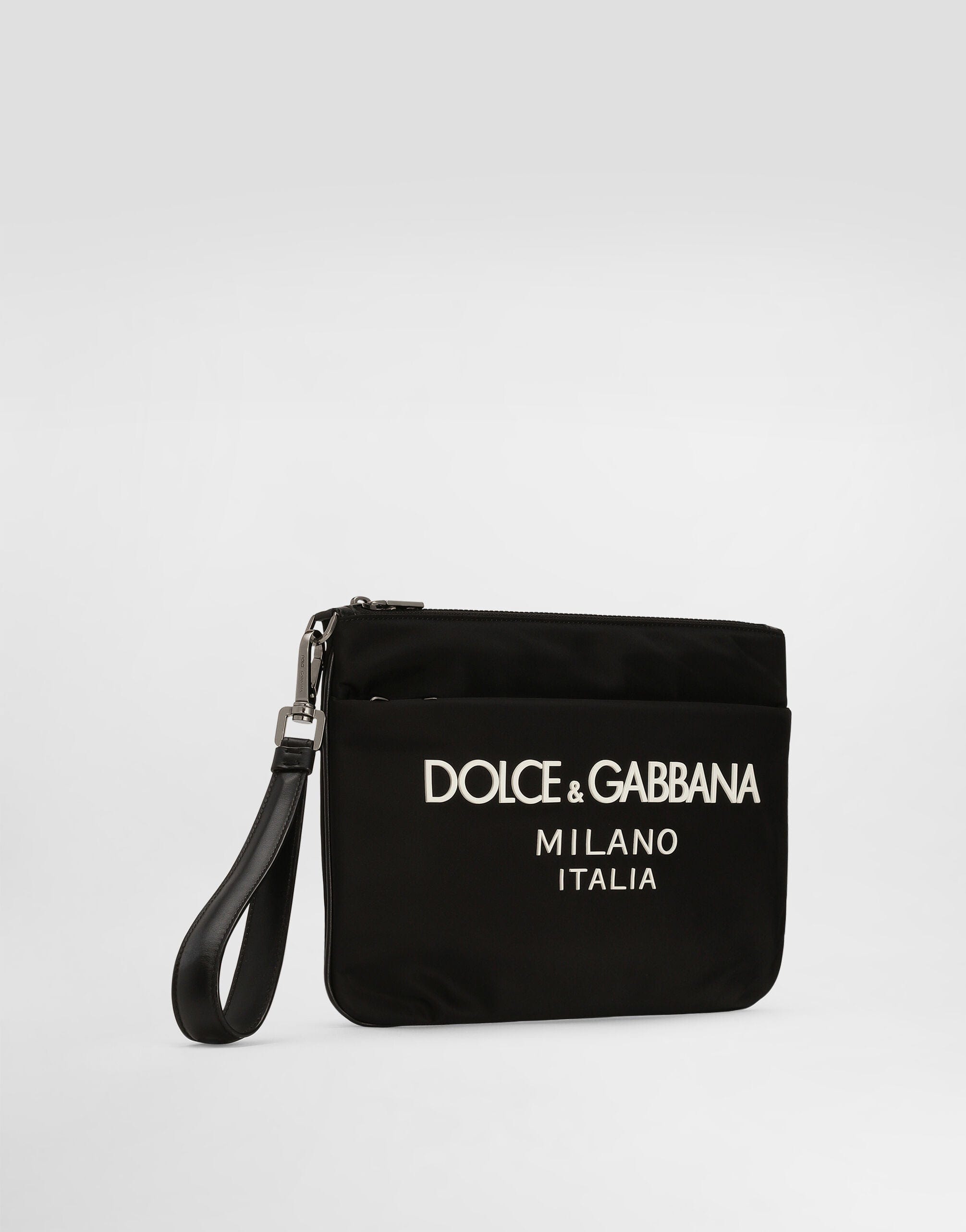 Dolce & Gabbana Logo-Print Zipped Wallet