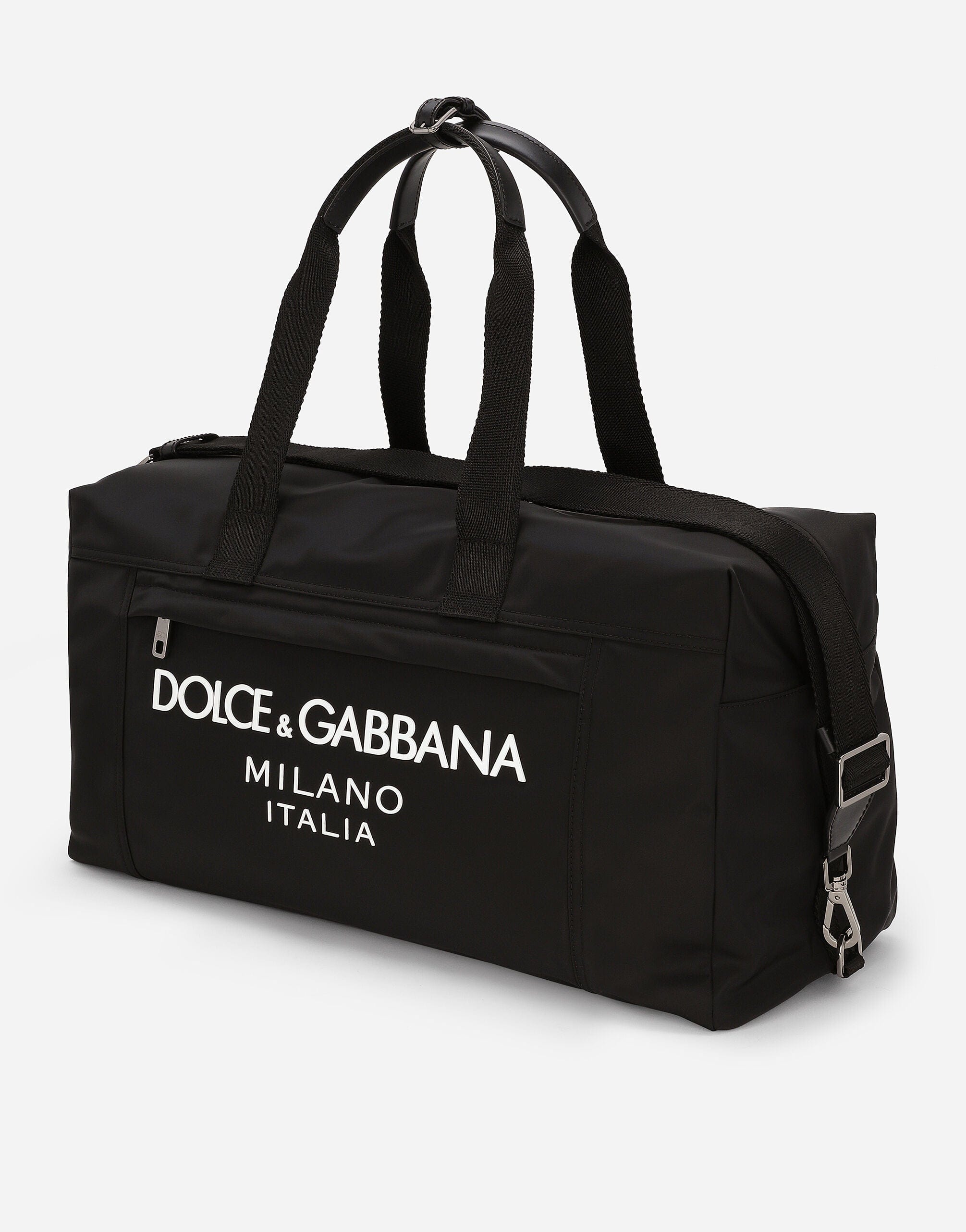 Dolce & Gabbana Logo-Stamp Holdall Bag