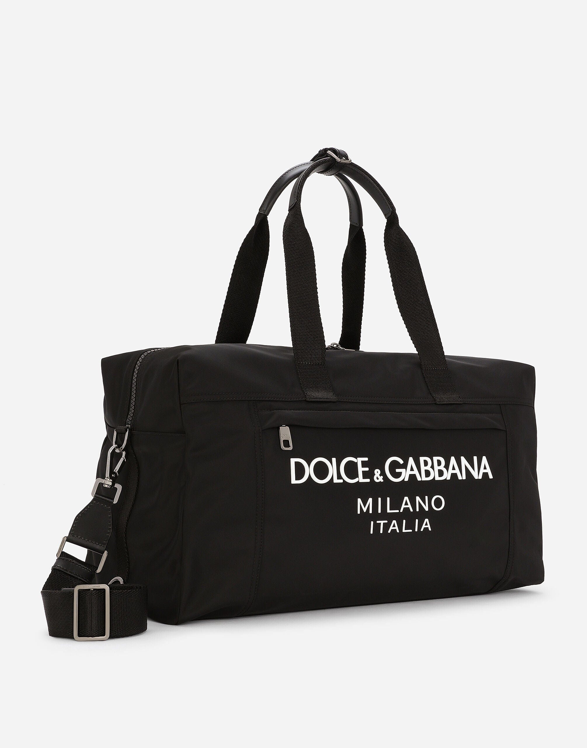 Dolce & Gabbana Logo-Stamp Holdall Bag