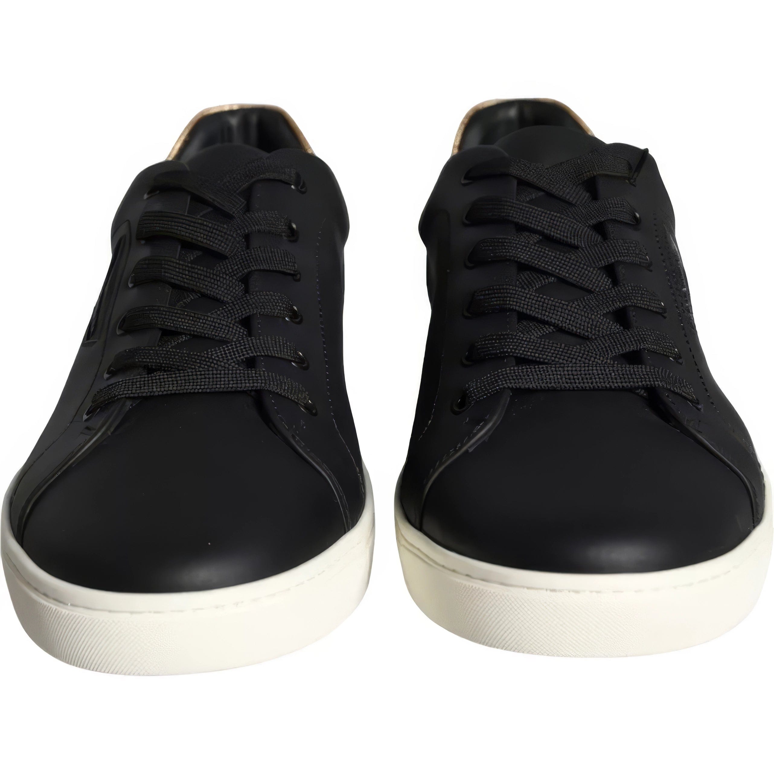 Dolce & Gabbana Logo Stamped Leather Sneakers