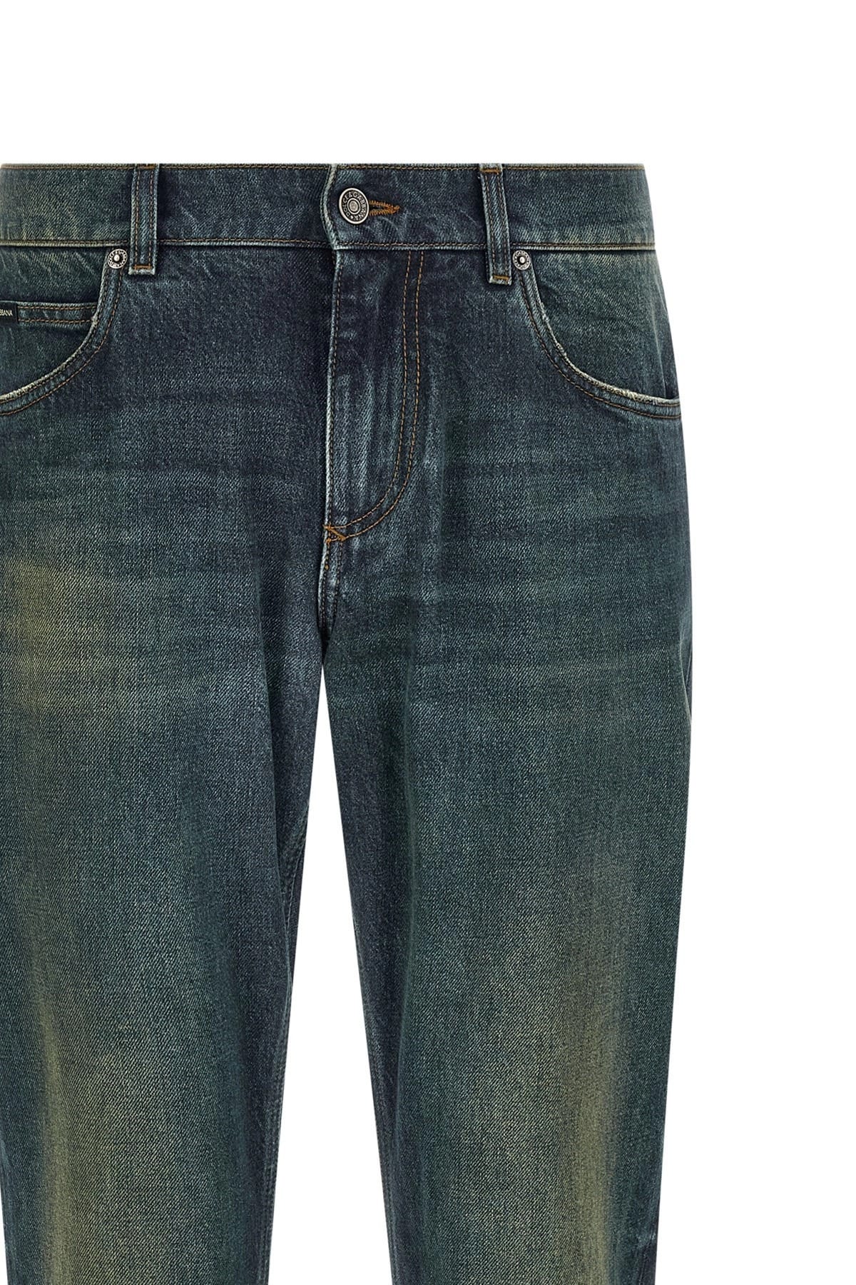 Dolce & Gabbana Dolce & Gabbana Logo Tag Straight-Leg Jeans
