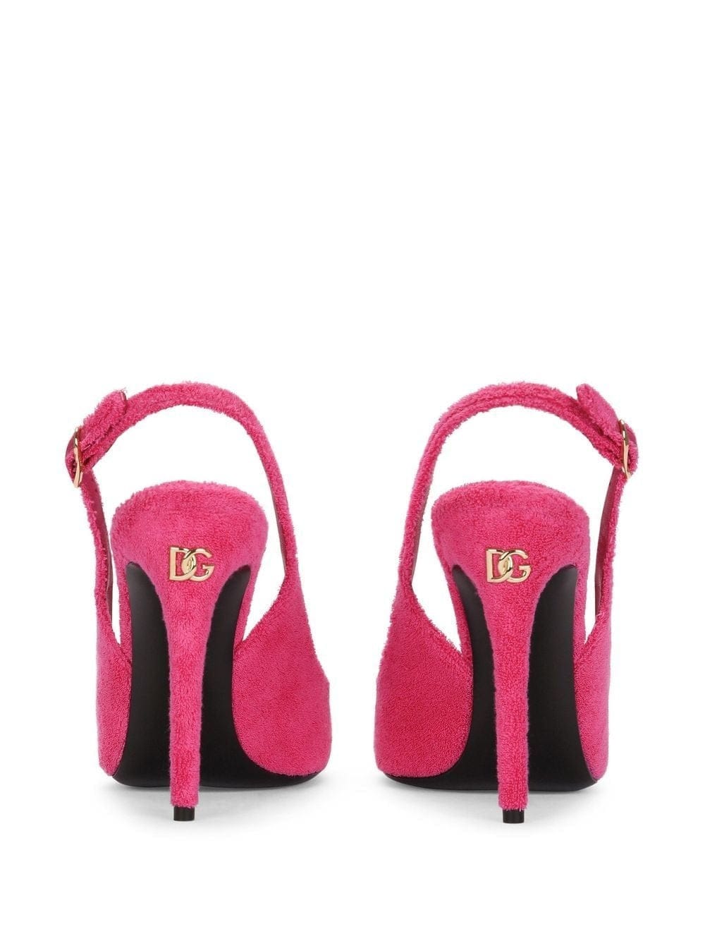 Dolce & Gabbana Lollo Terrycloth Slingbacks
