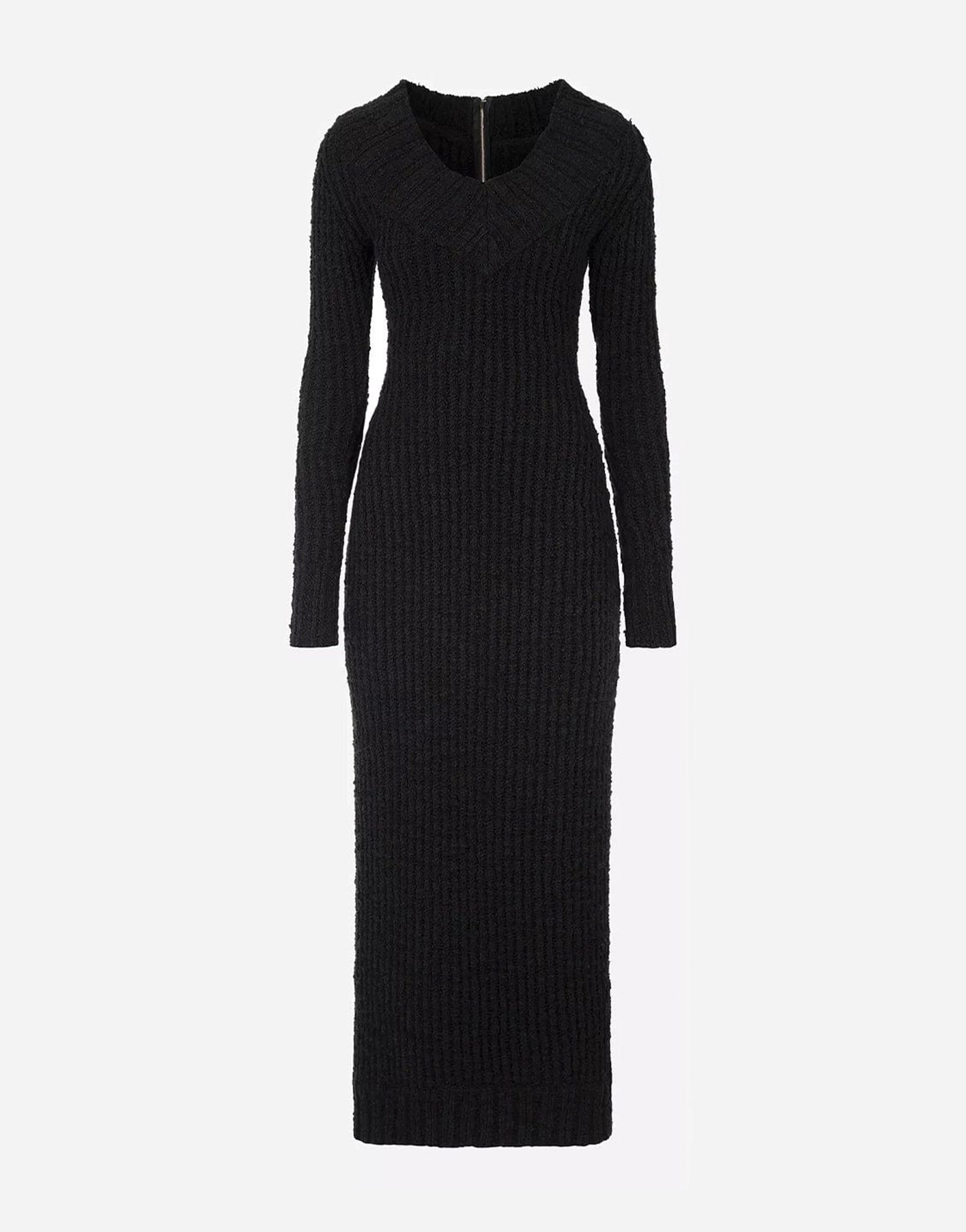 Dolce & Gabbana Long-Sleeved Knit Dress