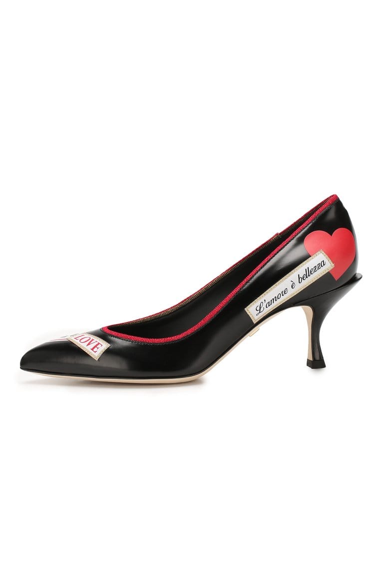 Dolce & Gabbana Lori DG logo tape pumps