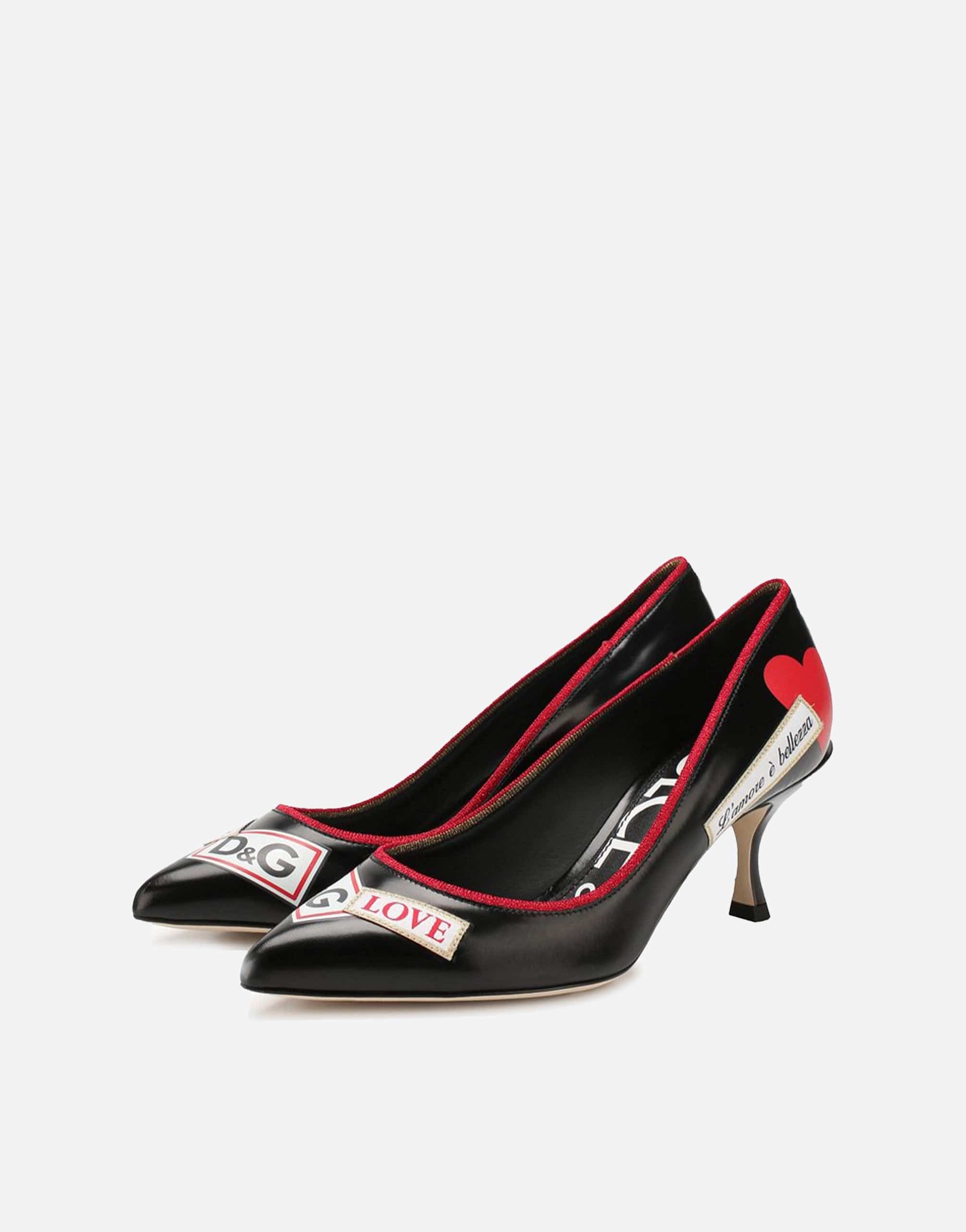 Dolce & Gabbana Lori DG logo tape pumps