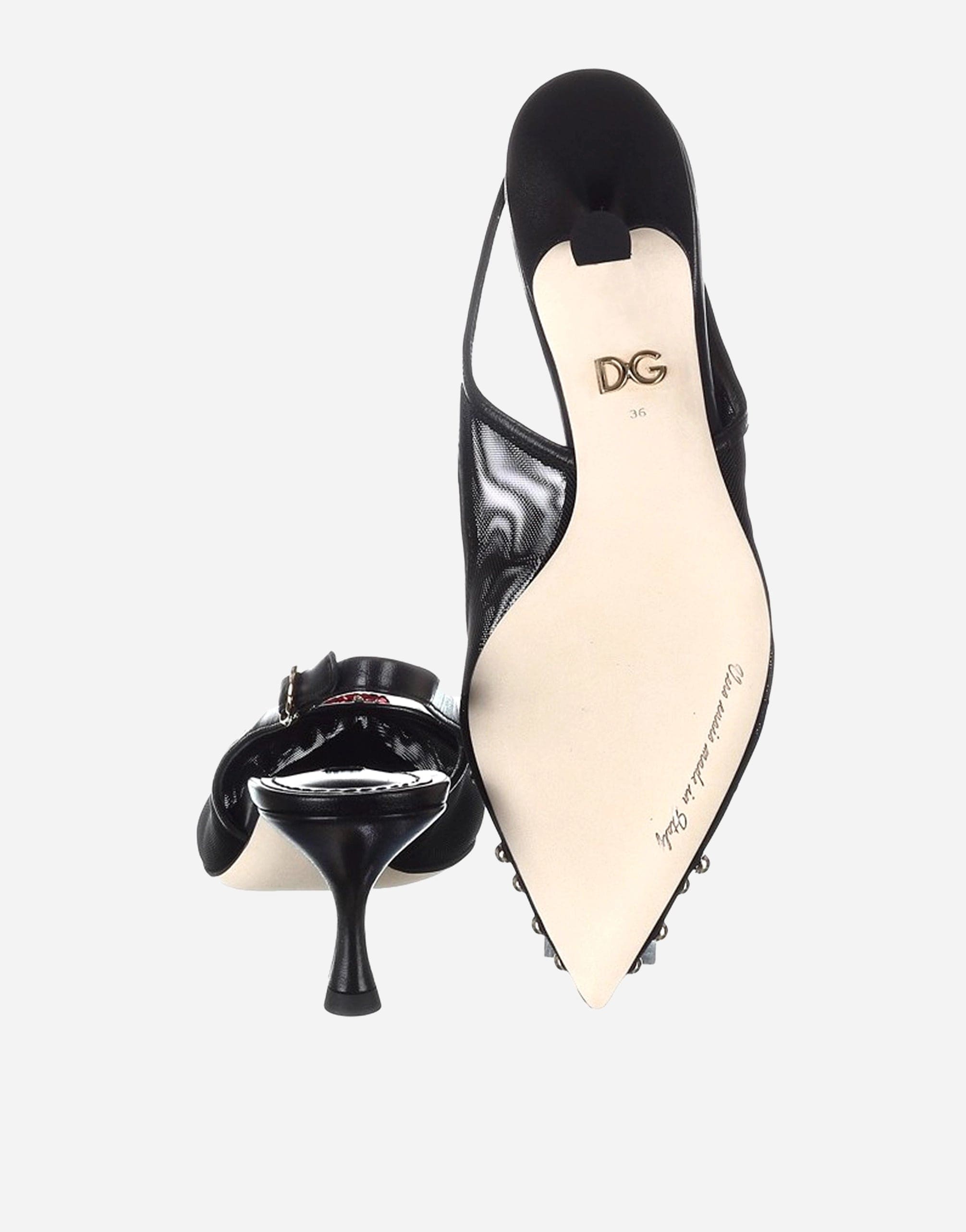 Dolce & Gabbana Lori Embellished Slingback Pumps