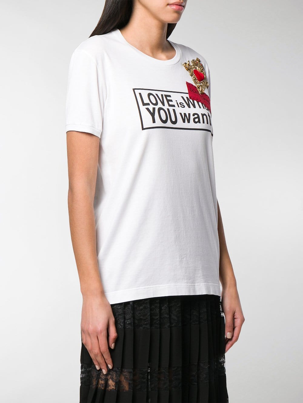 Dolce & Gabbana Love is What You Want T-Shirt
