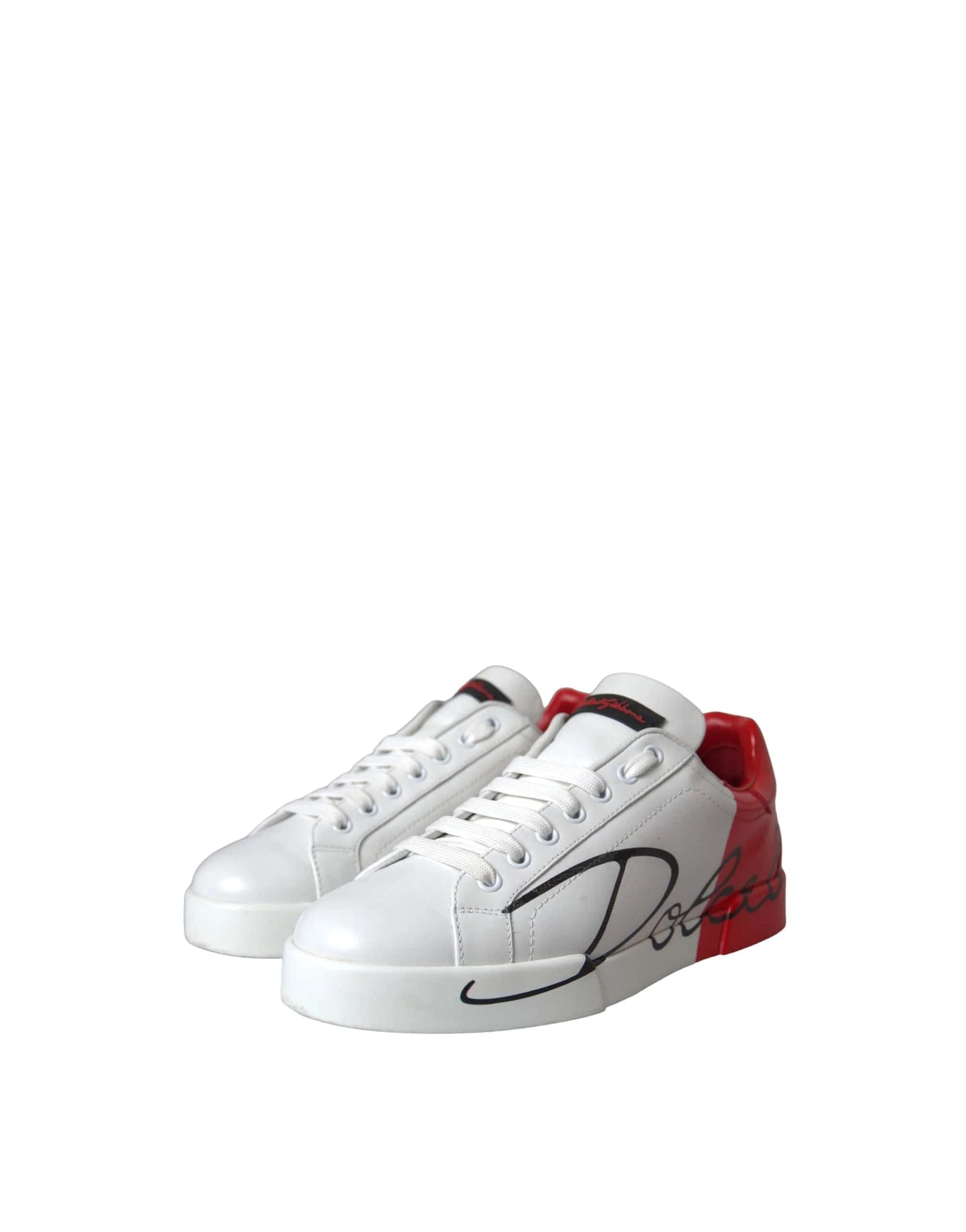 Dolce & Gabbana Low Top Signature Logo Sneakers