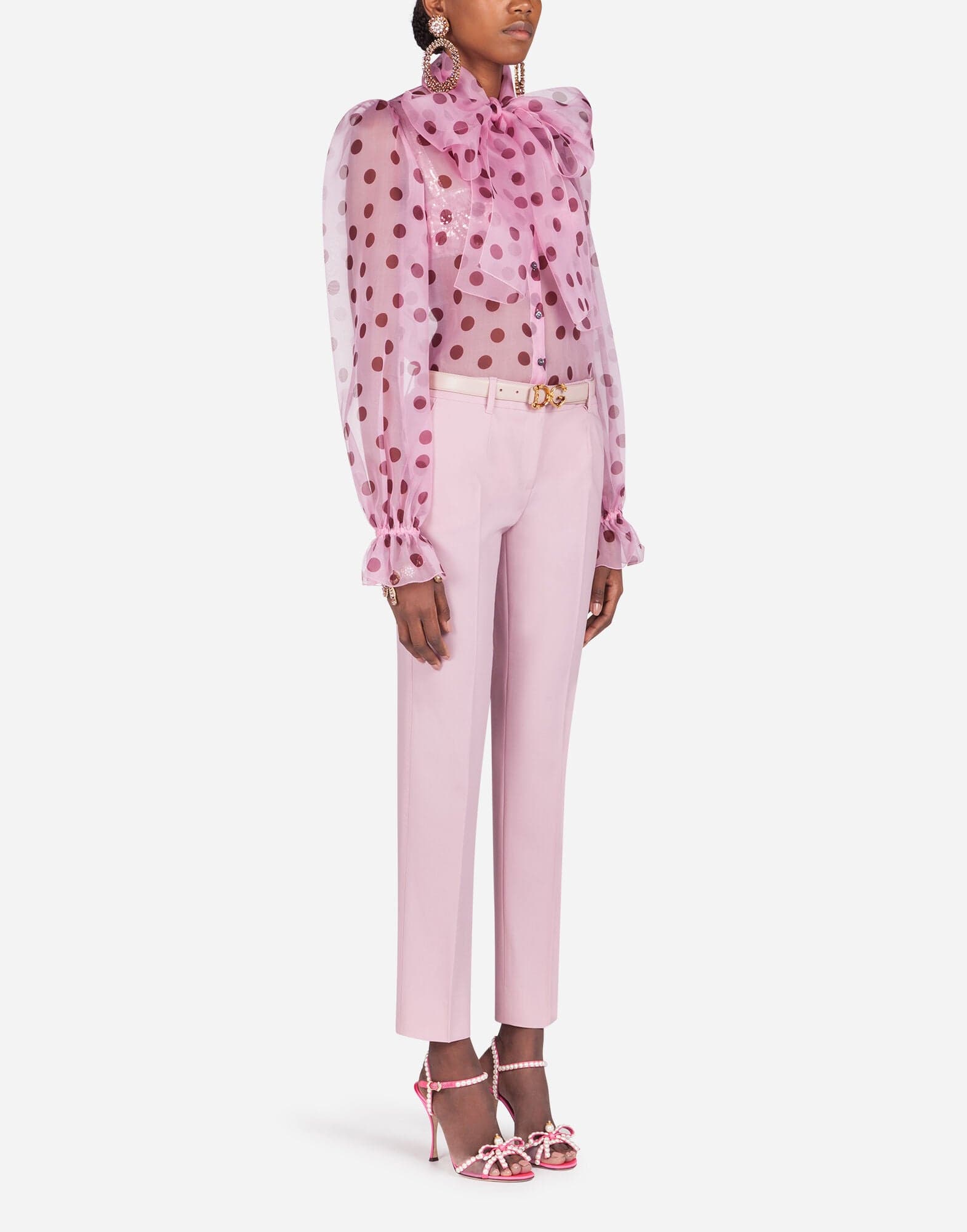 Dolce & Gabbana Low-Waisted Wool Trousers