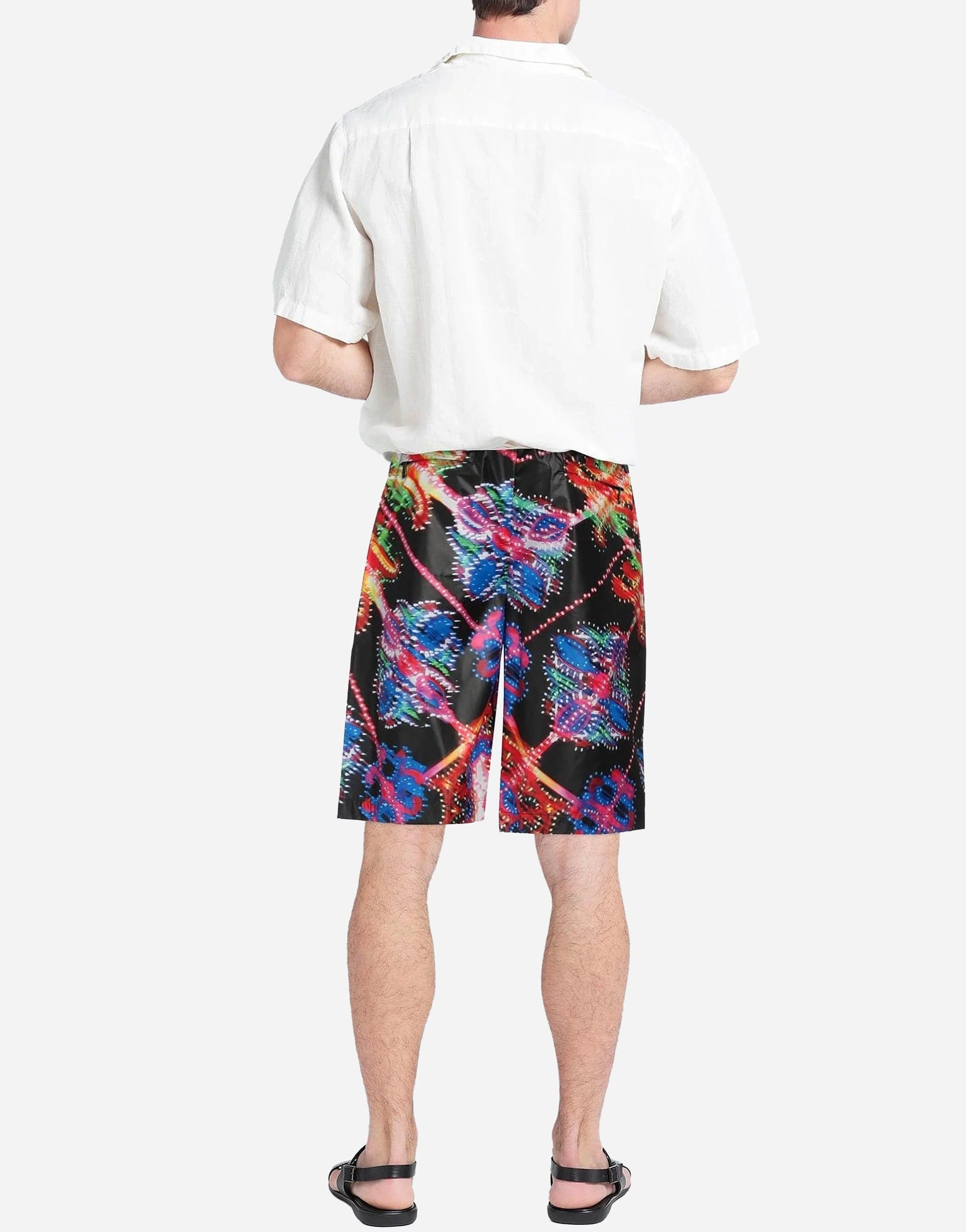 Dolce & Gabbana Luminarie Print Bermuda Shorts