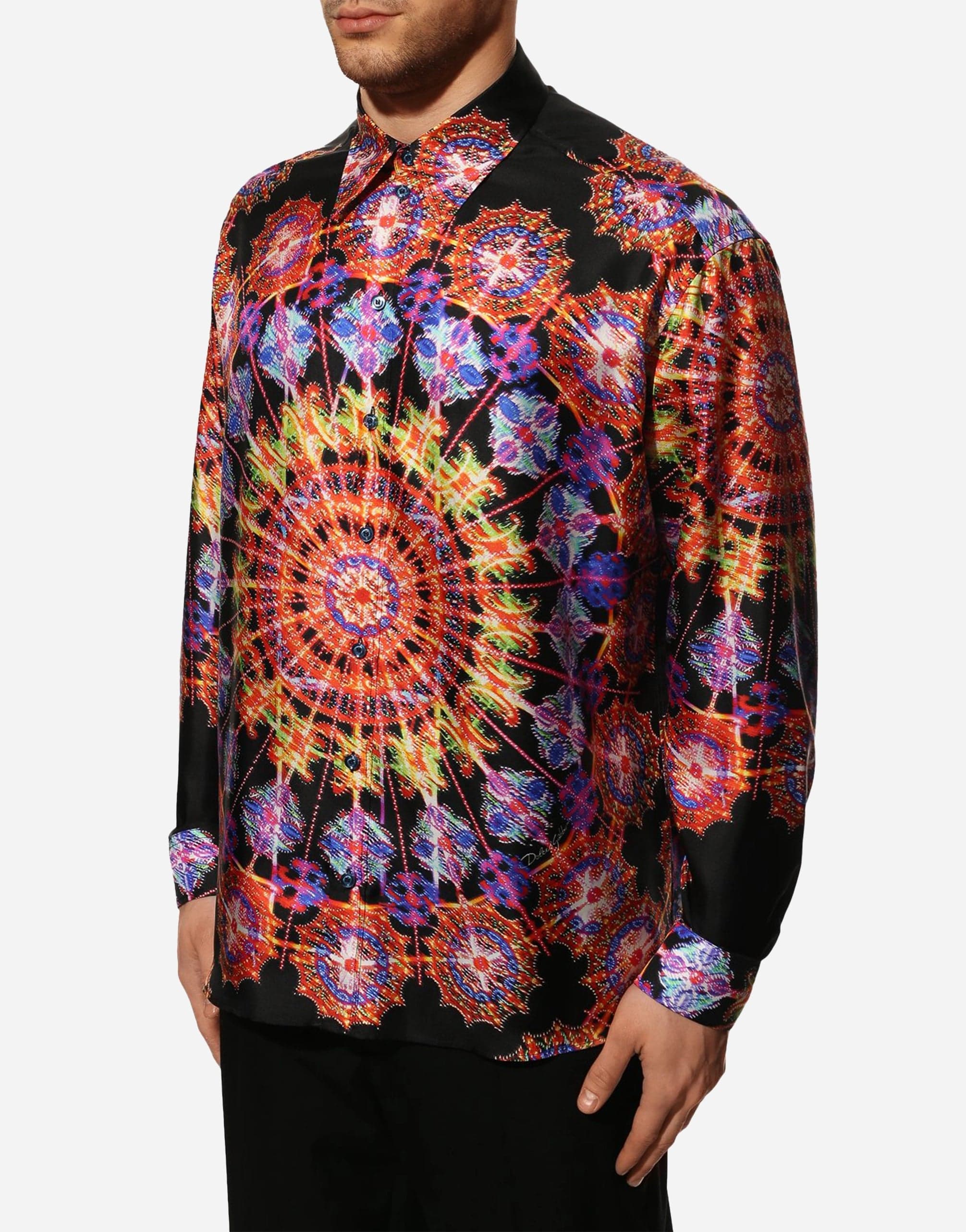 Dolce & Gabbana Luminarie Silk Shirt