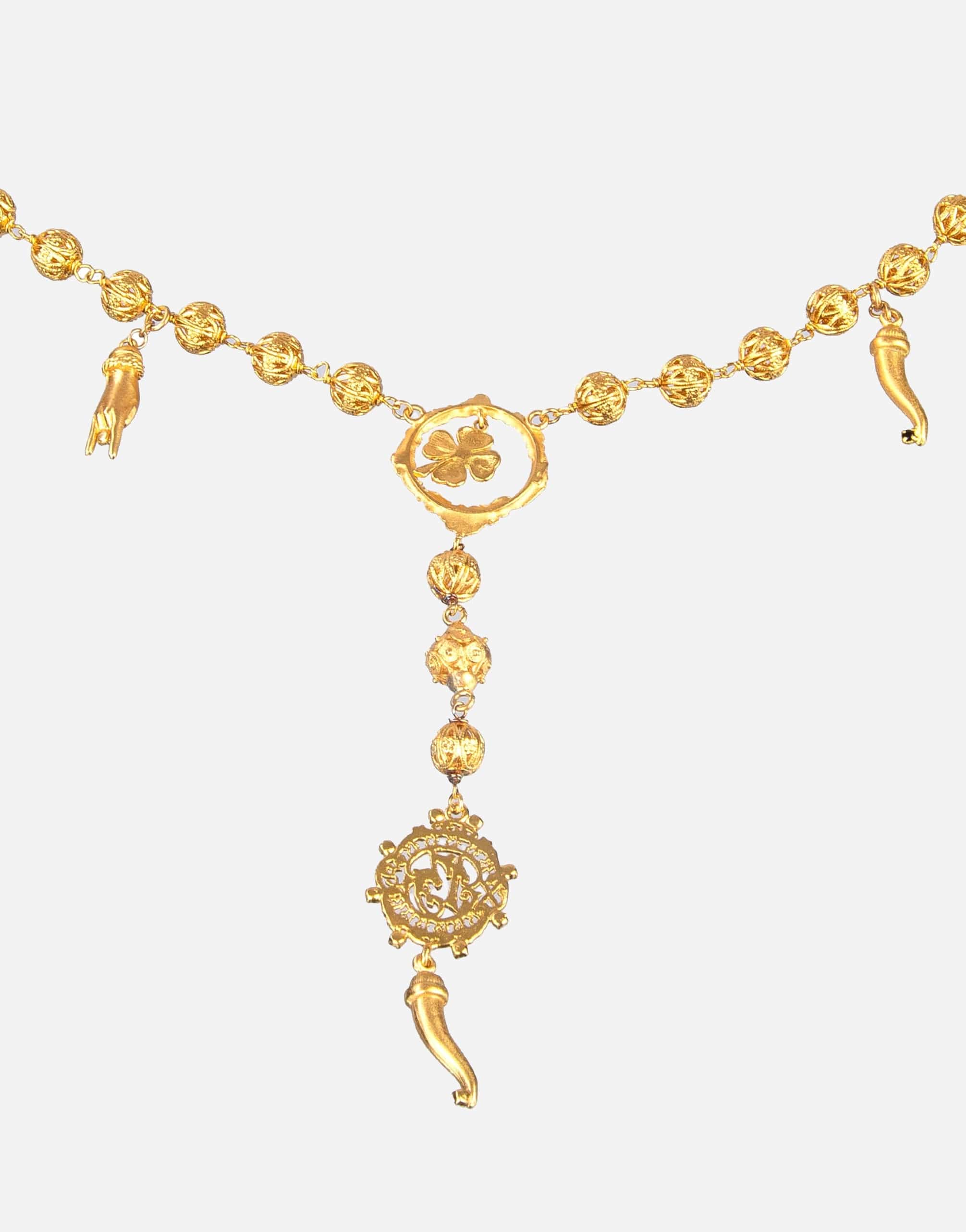 Dolce & Gabbana Madonna Heart Necklace