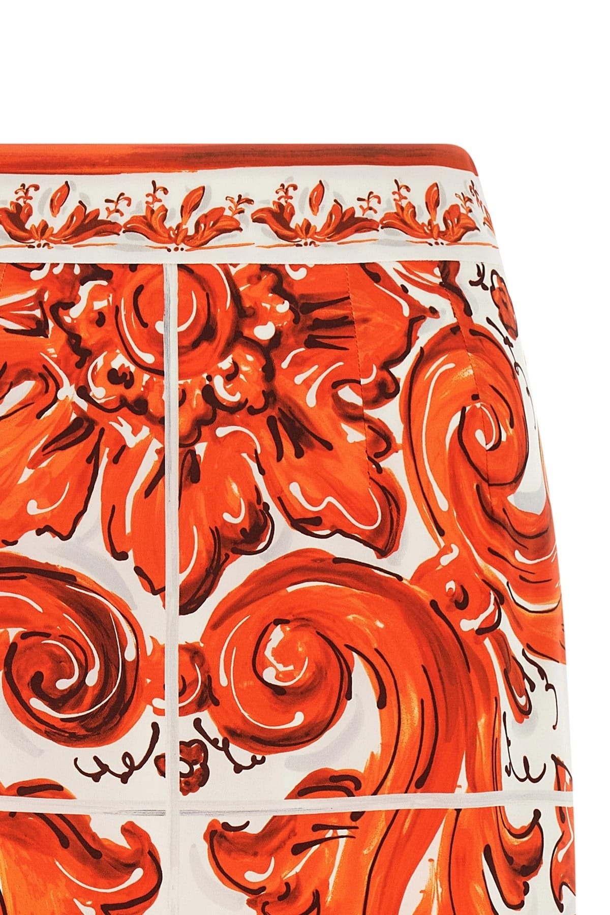 Dolce & Gabbana Dolce & Gabbana Maiolica Midi Skirt