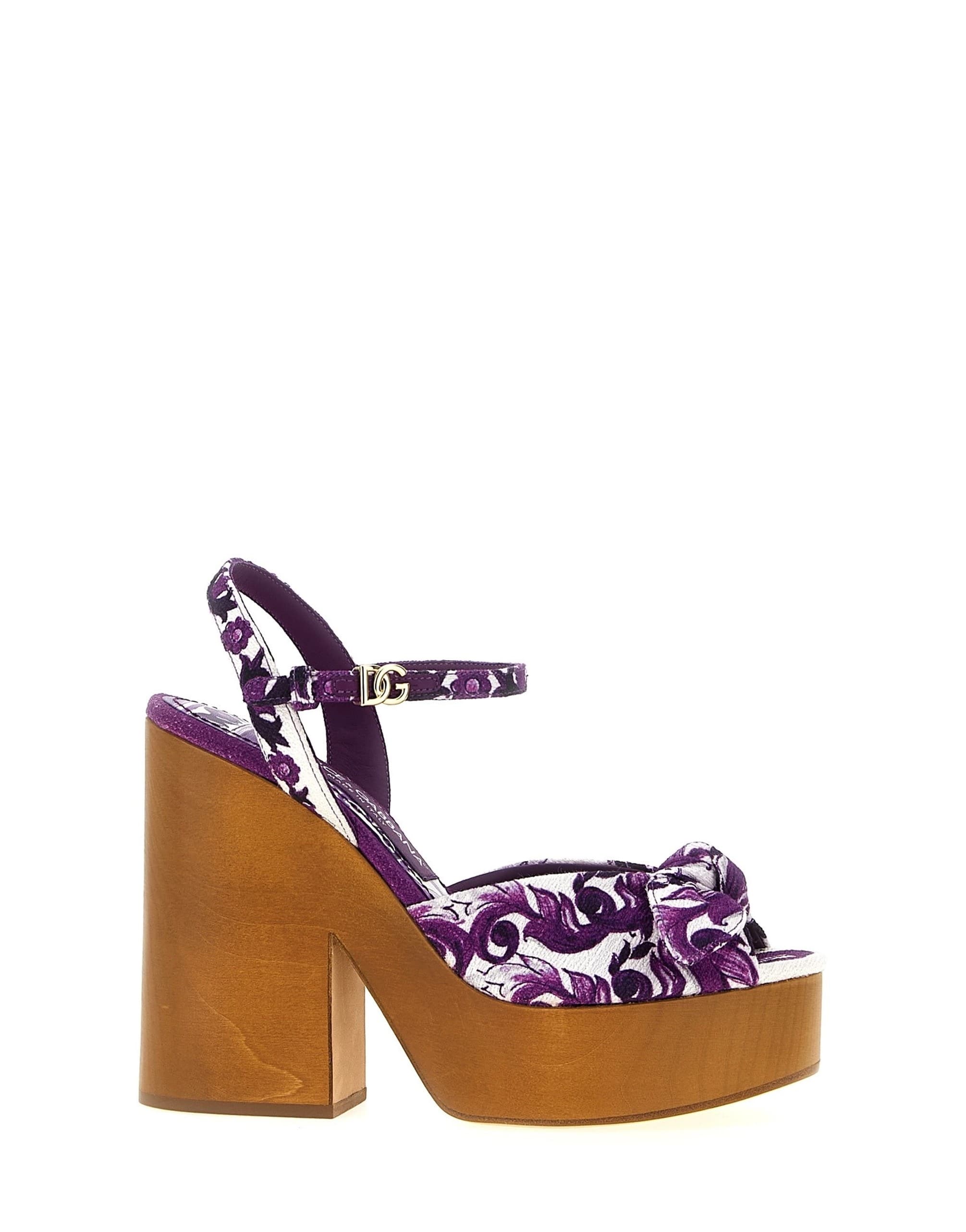 Dolce & Gabbana Dolce & Gabbana Maiolica Platform Sandals