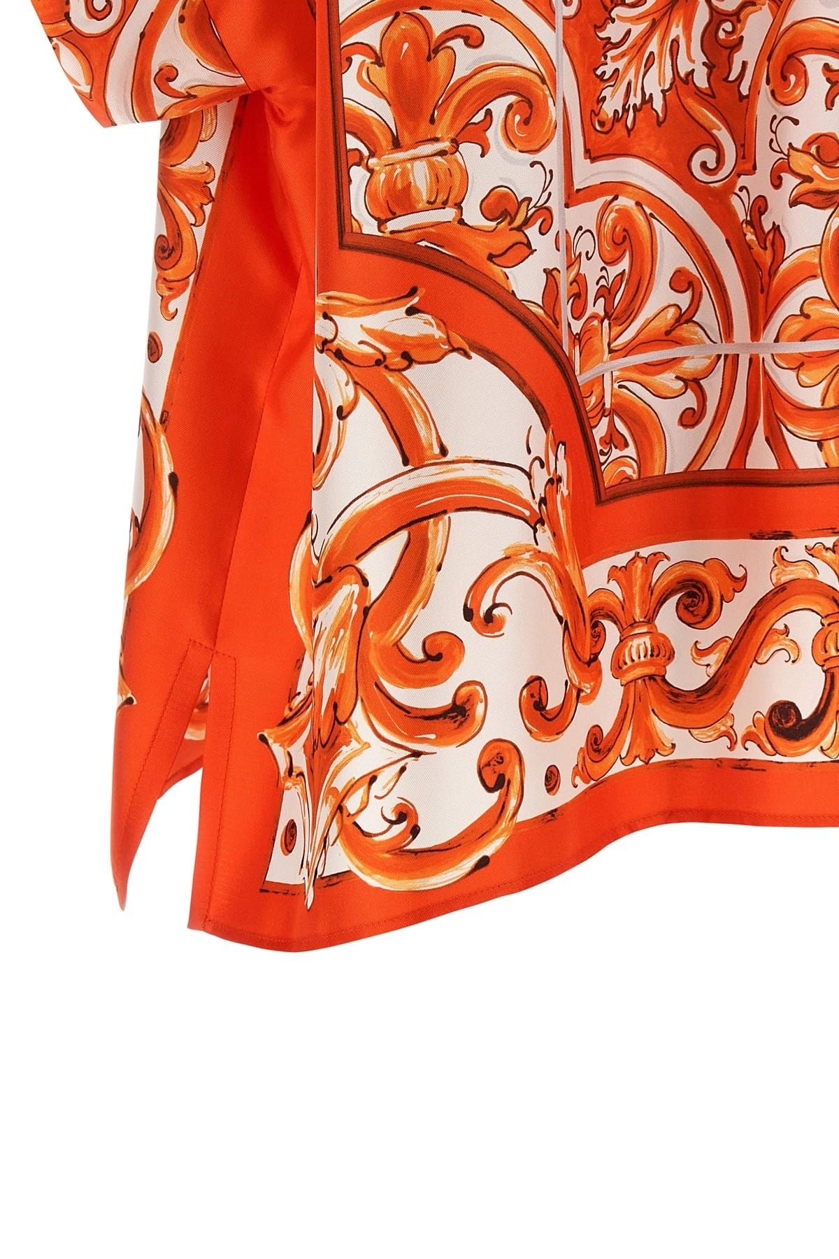Dolce & Gabbana Dolce & Gabbana Maiolica Print Shirt