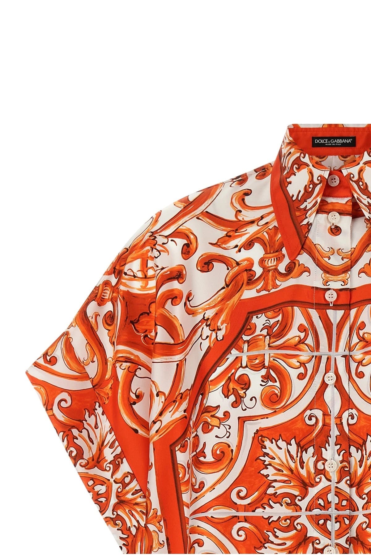 Dolce & Gabbana Dolce & Gabbana Maiolica Print Shirt