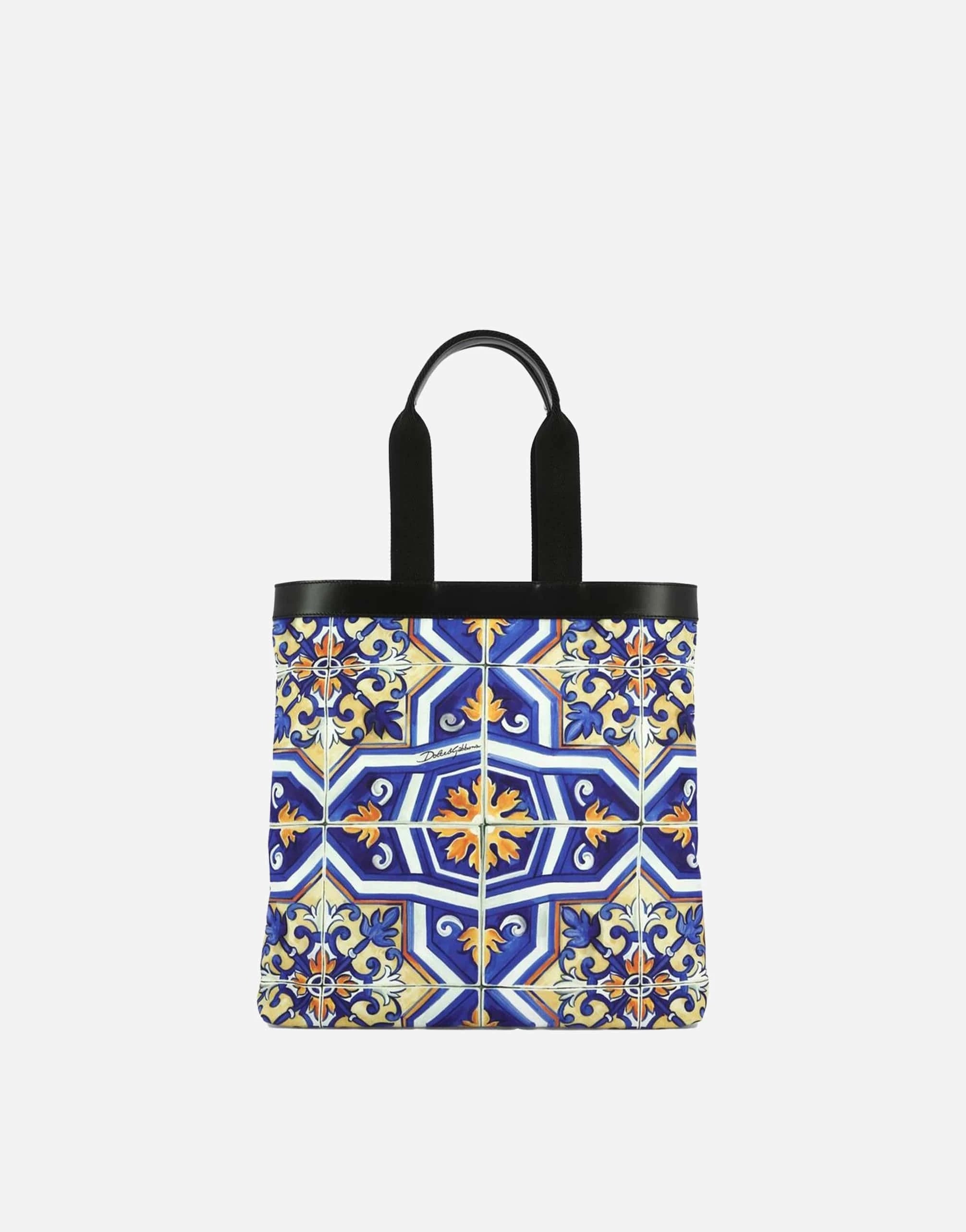 Dolce & Gabbana Maiolica-Print Shoulder Bag