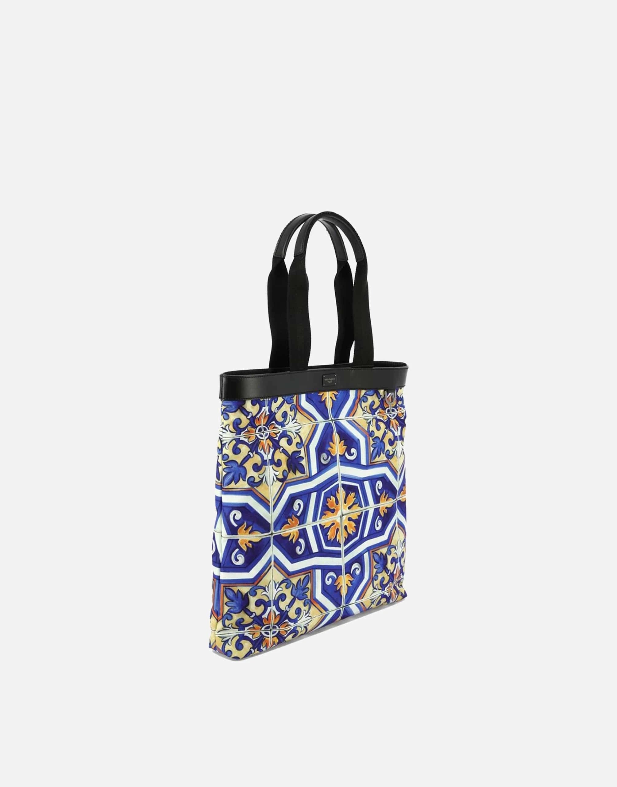Dolce & Gabbana Maiolica-Print Shoulder Bag | Sendegaro MX