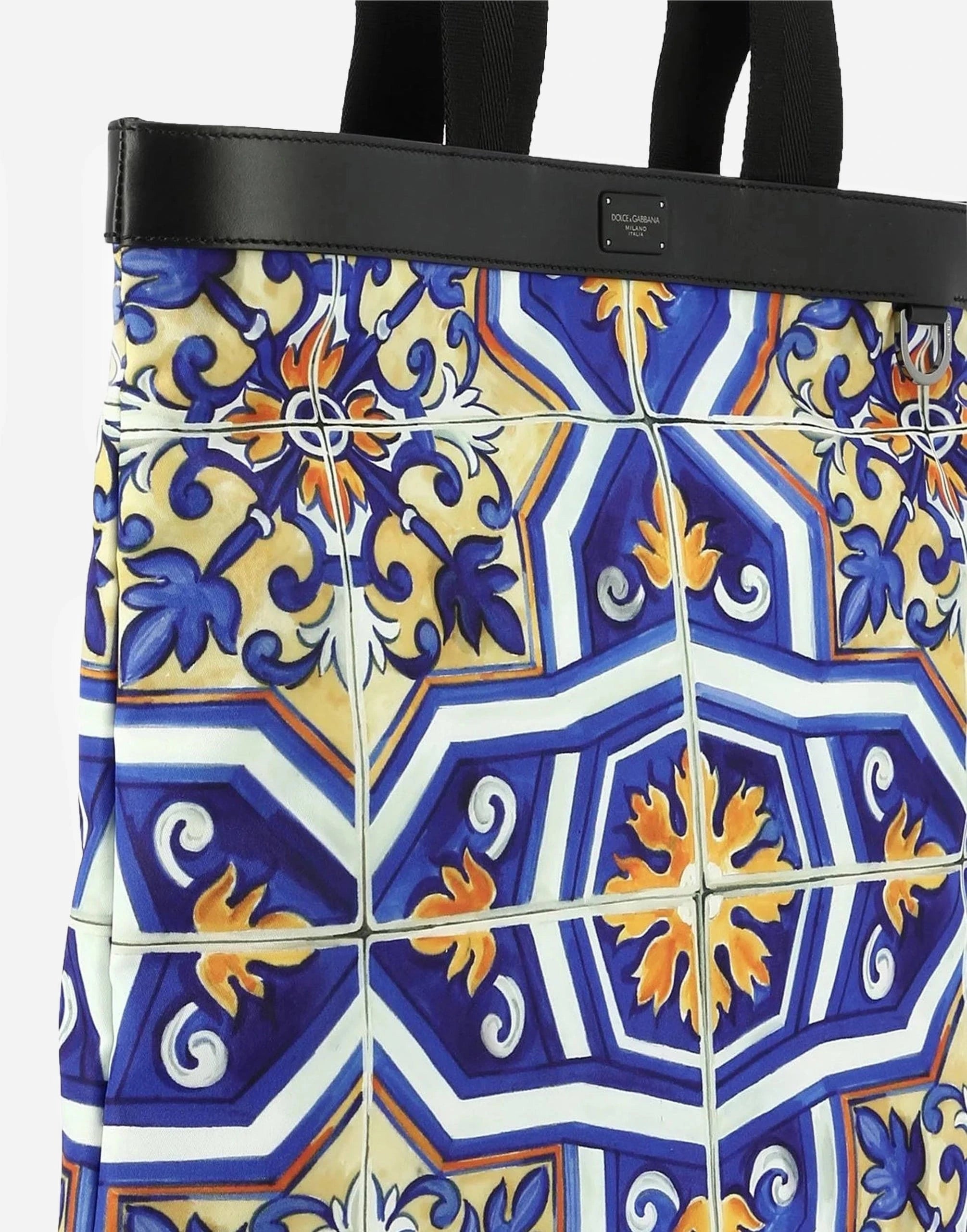 Dolce & Gabbana Maiolica-Print Shoulder Bag