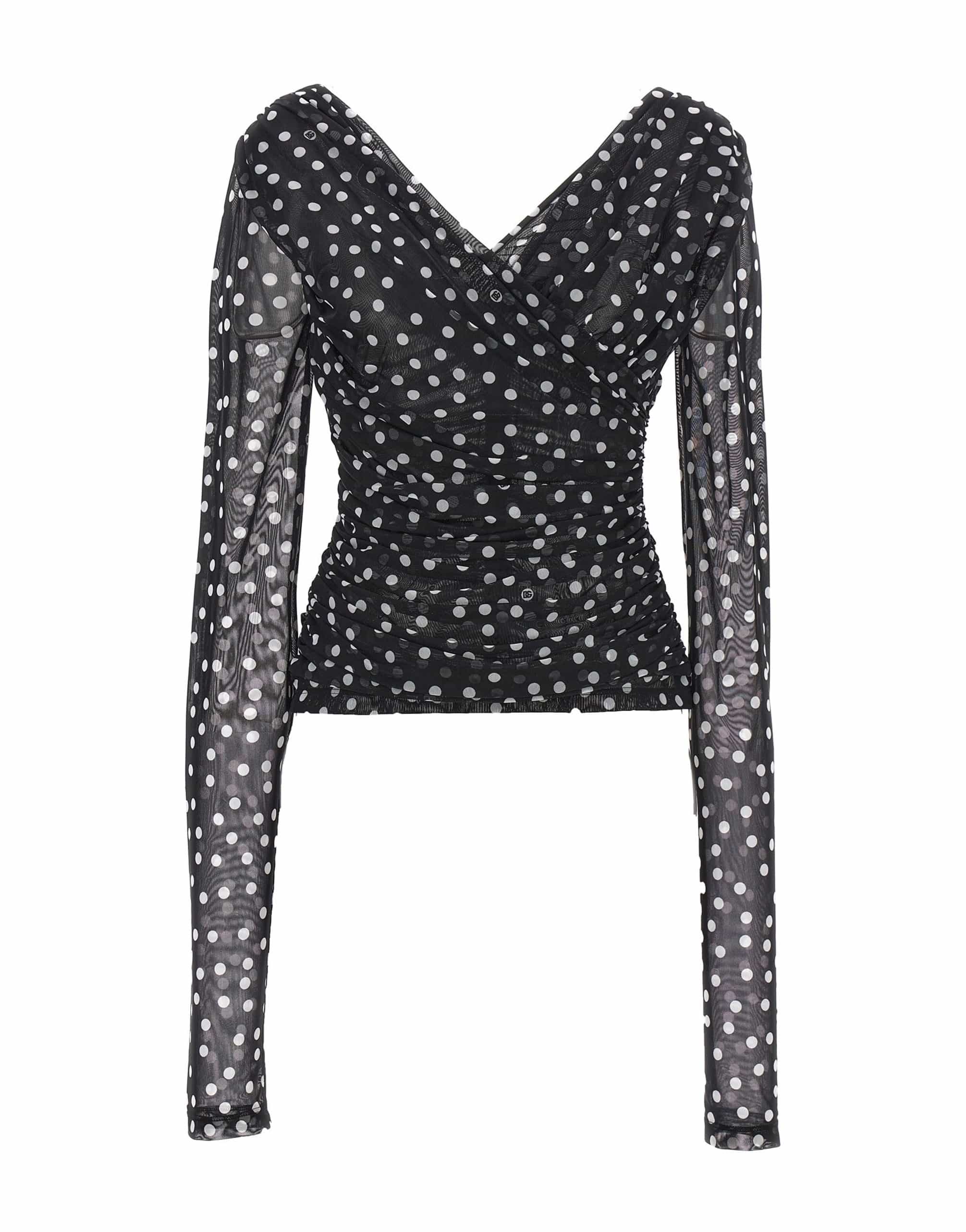 Dolce & Gabbana Dolce & Gabbana Mambo Polka Dot Top