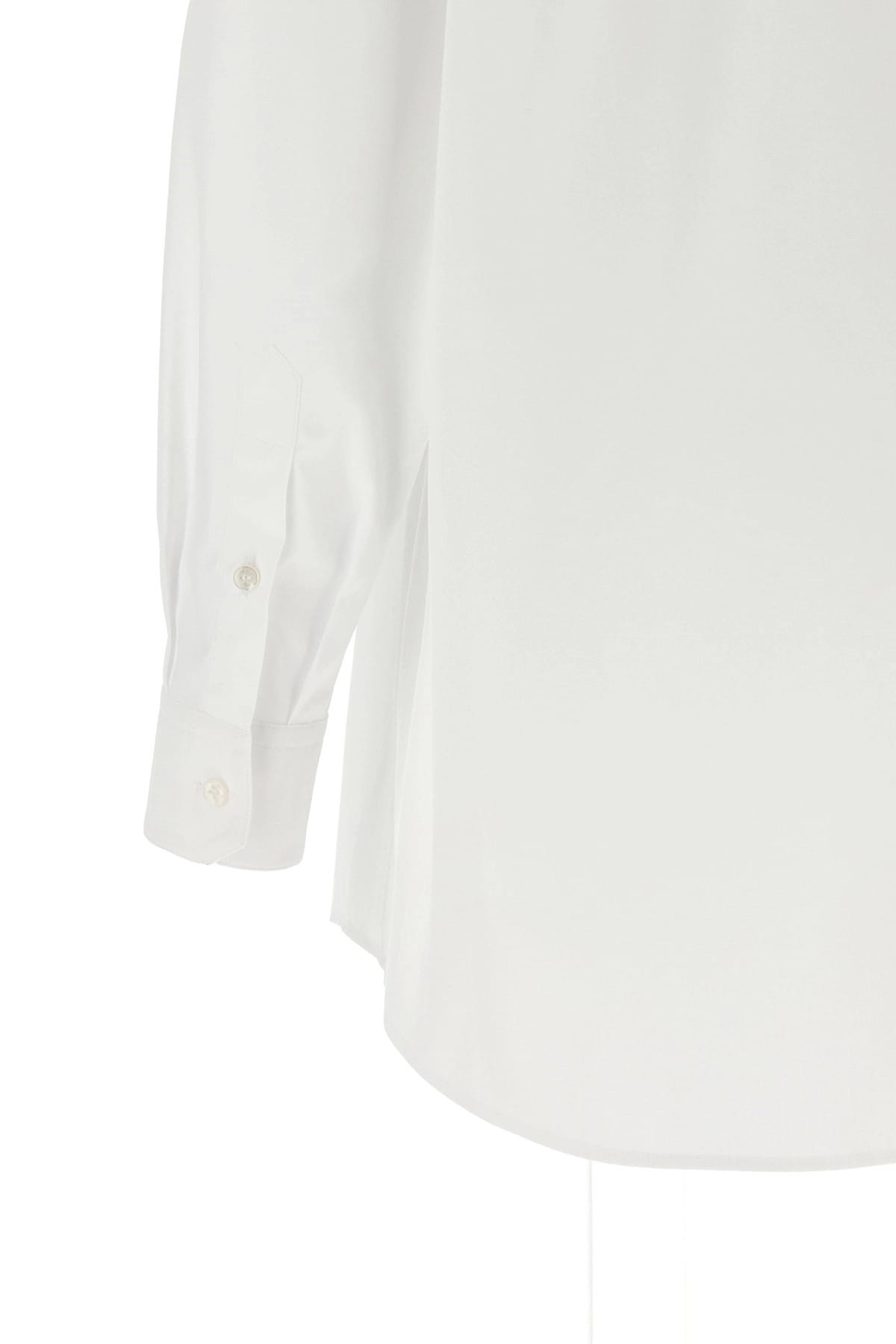 Dolce & Gabbana Dolce & Gabbana Mandarin Collar Shirt With Scarf