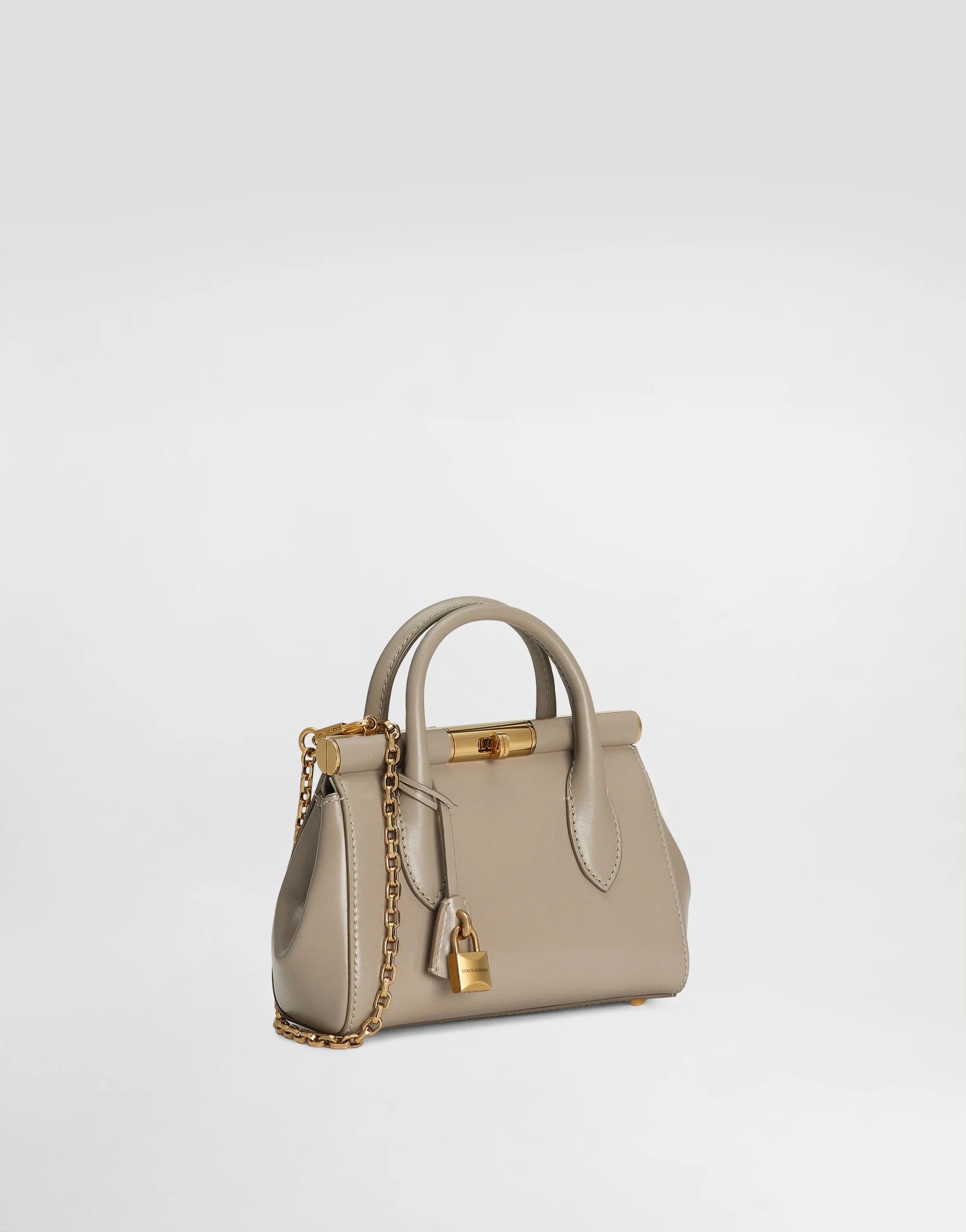 Dolce & Gabbana Marlene Leather Tote Tag