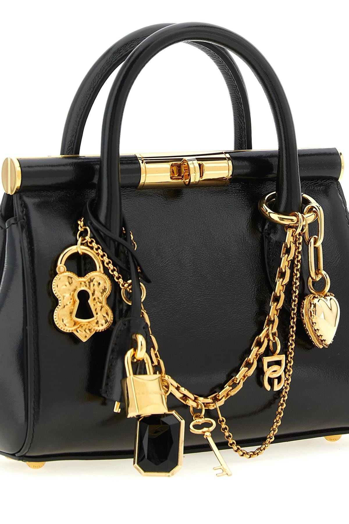 Dolce & Gabbana Dolce & Gabbana Marlene Mini Handbag With Charms