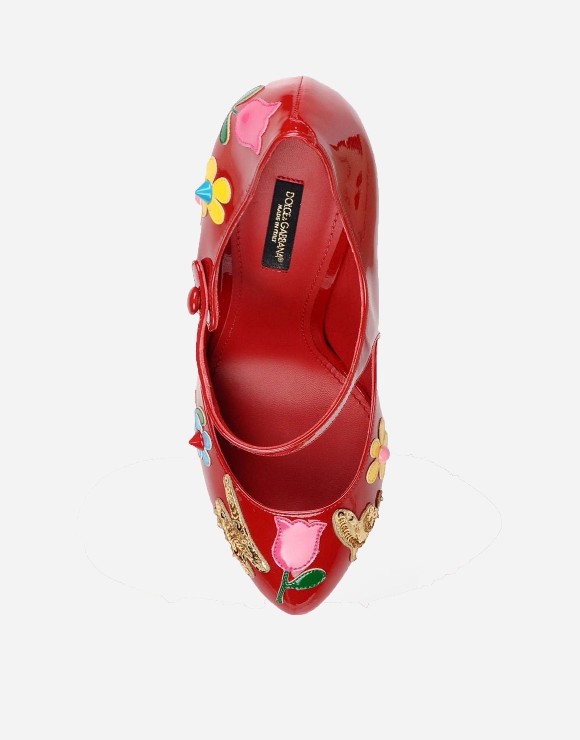 Dolce & Gabbana Mary Jane Flower Patch Pumps