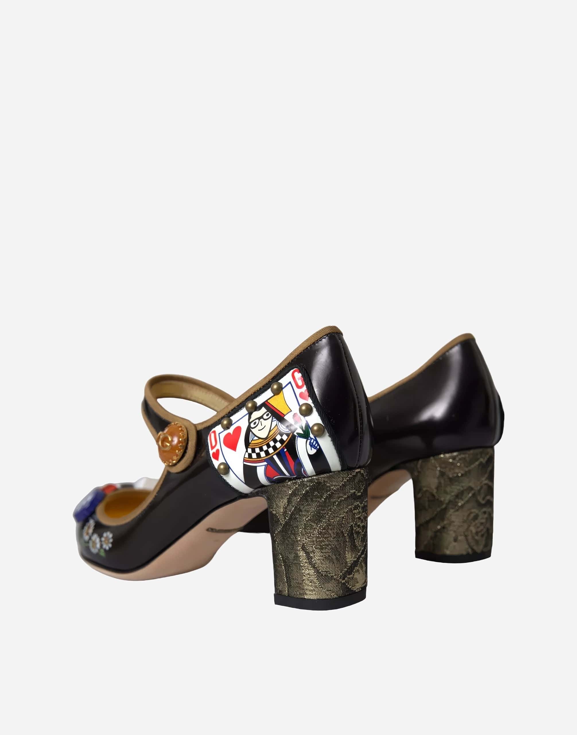 Dolce & Gabbana Mary Jane Pumps With Embellishments