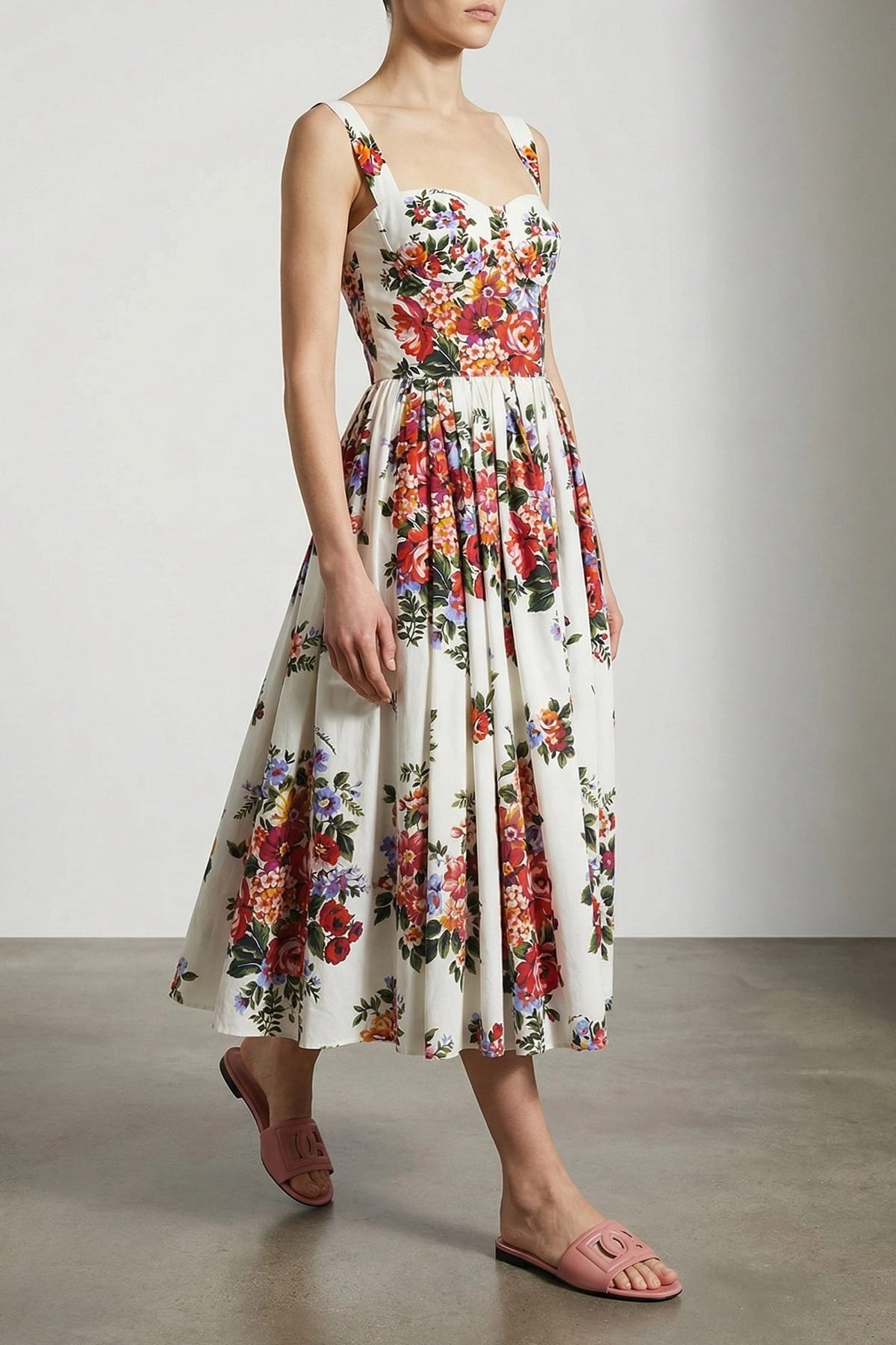 Dolce & Gabbana Mazzo Di Fiori Dress - alternate view