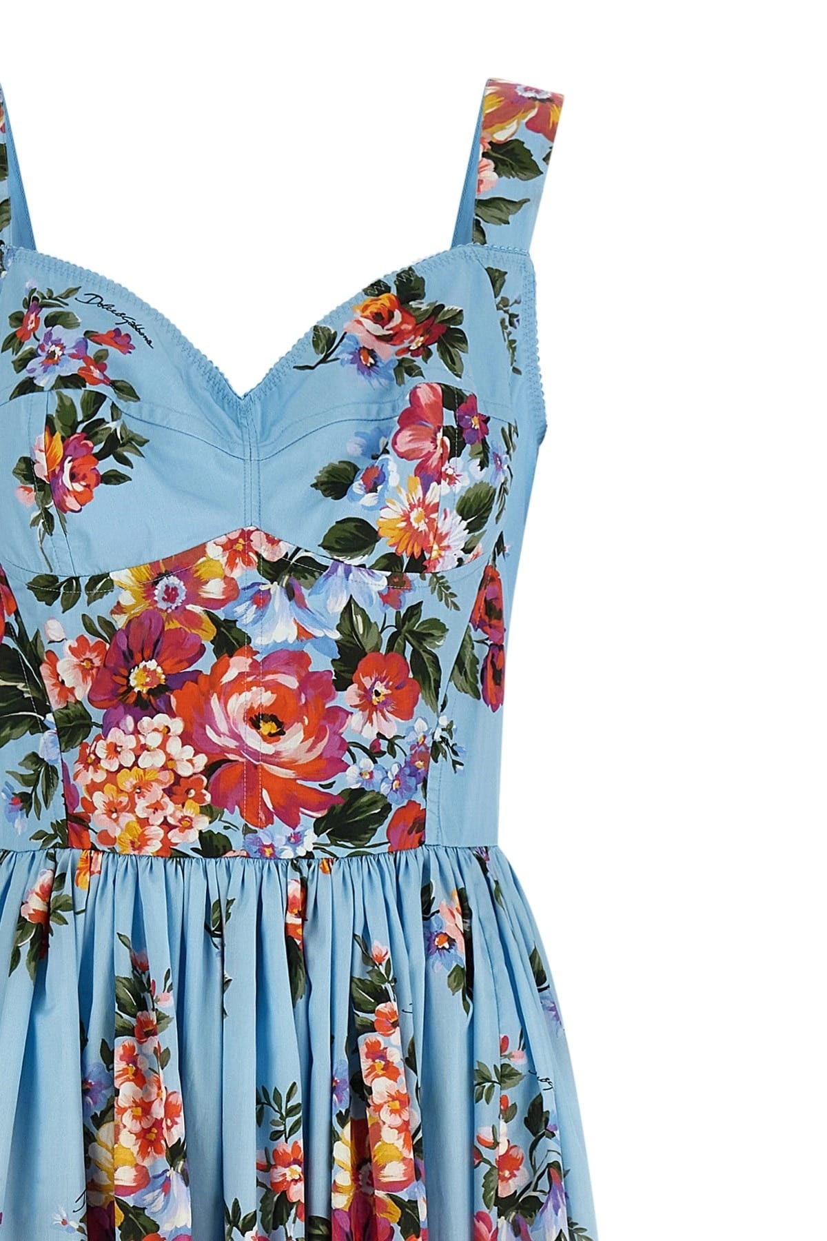 فستان ماكسي Dolce & Gabbana Mazzo Di Fiori