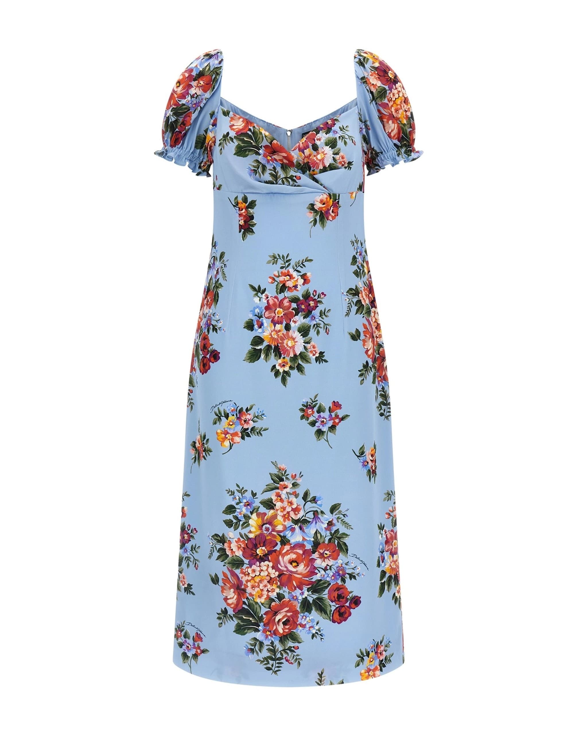 Dolce & Gabbana Dolce & Gabbana Mazzo Di Fiori Print Dress