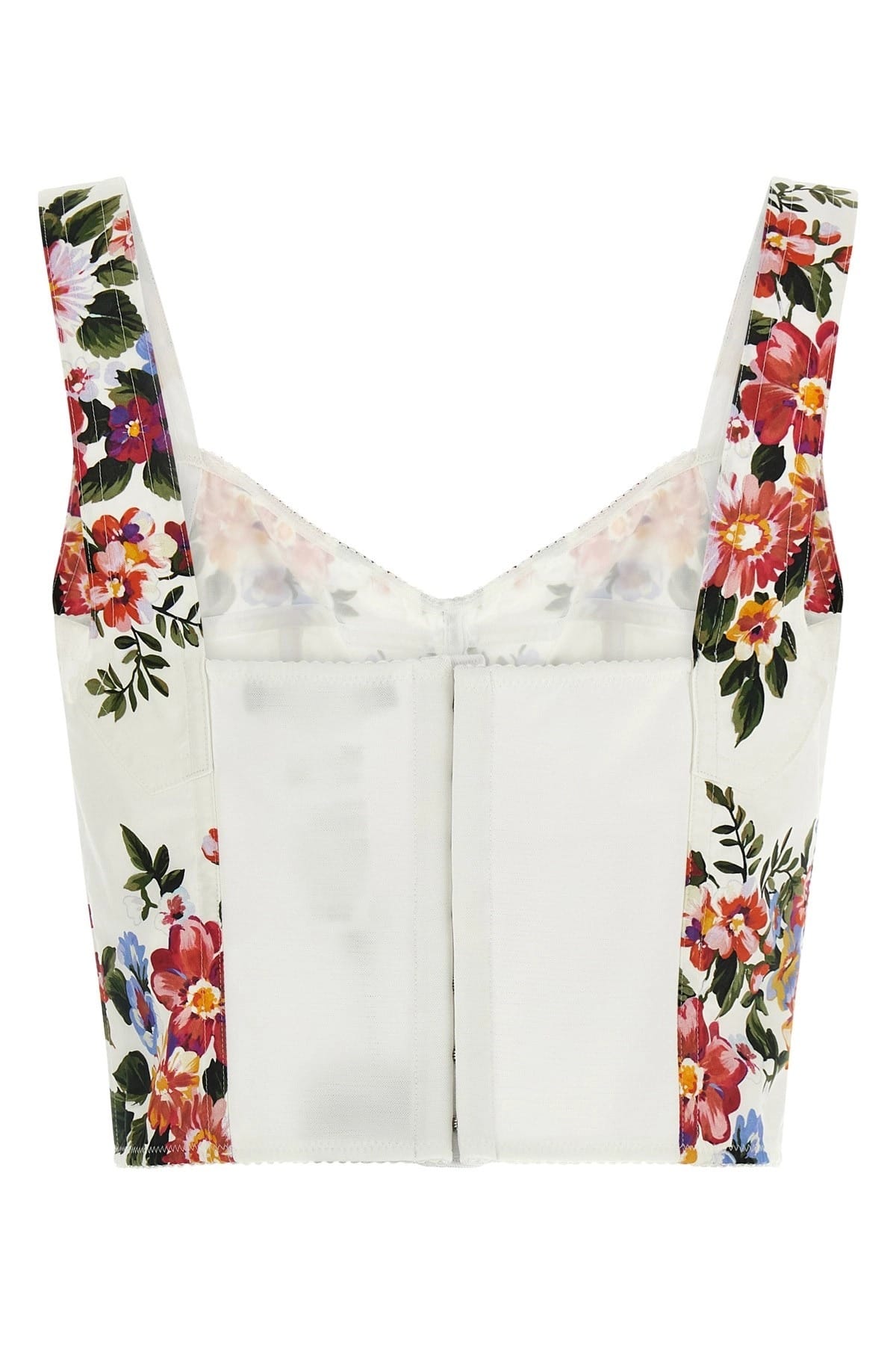 Dolce & Gabbana Dolce & Gabbana Mazzo Di Fiori Print Top