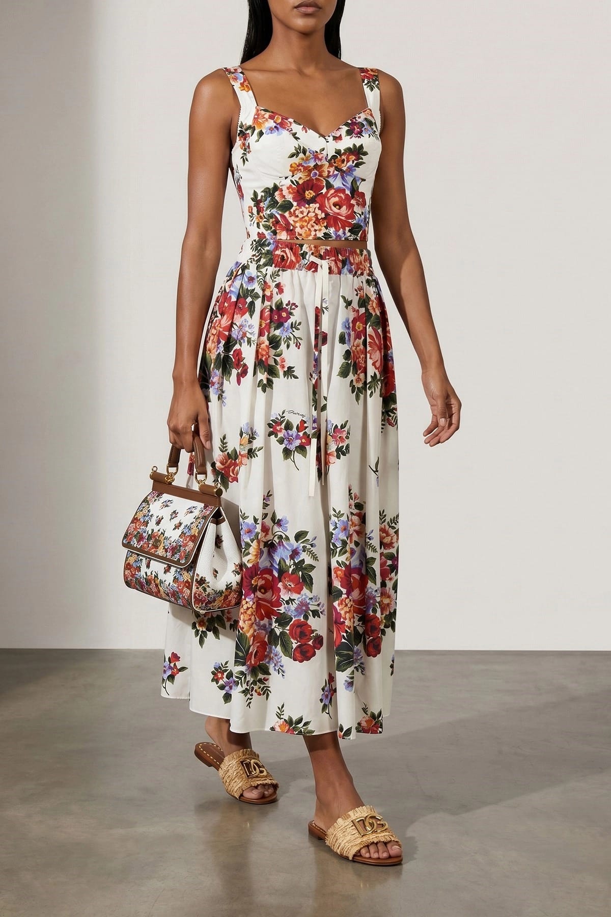 Dolce & Gabbana Gonna Mazzo Di Fiori - alternate view