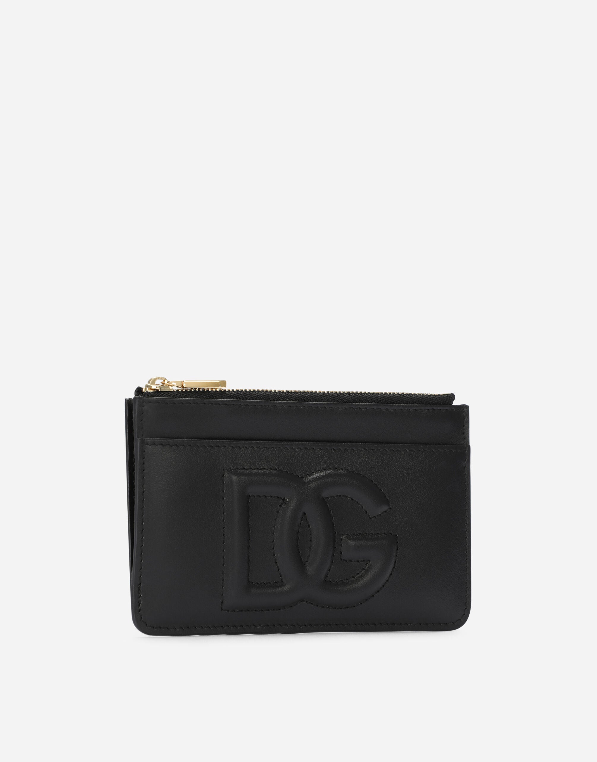 Dolce & Gabbana Medium Calfskin DG Logo Cardholder