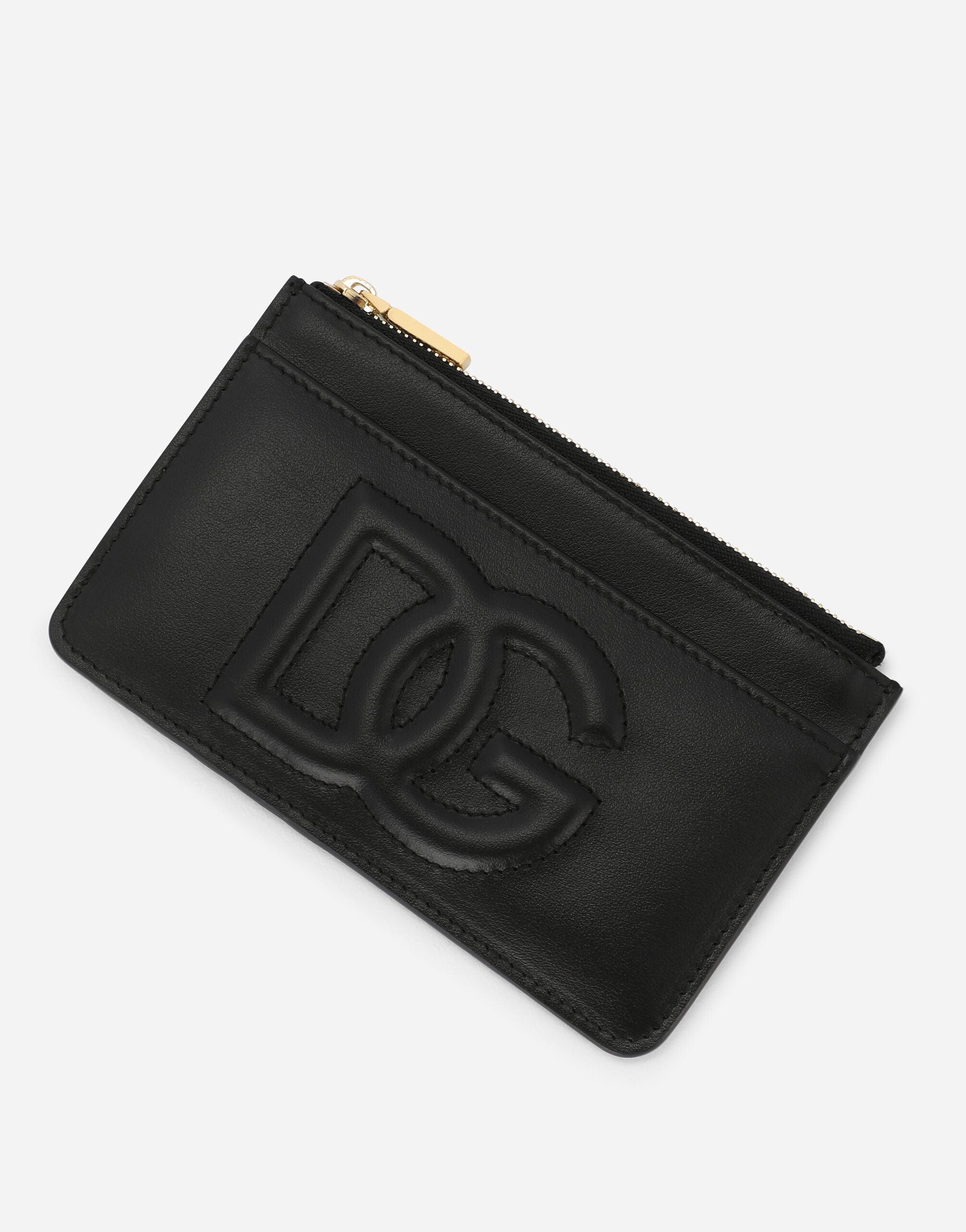 Dolce & Gabbana Medium Calfskin DG Logo Cardholder