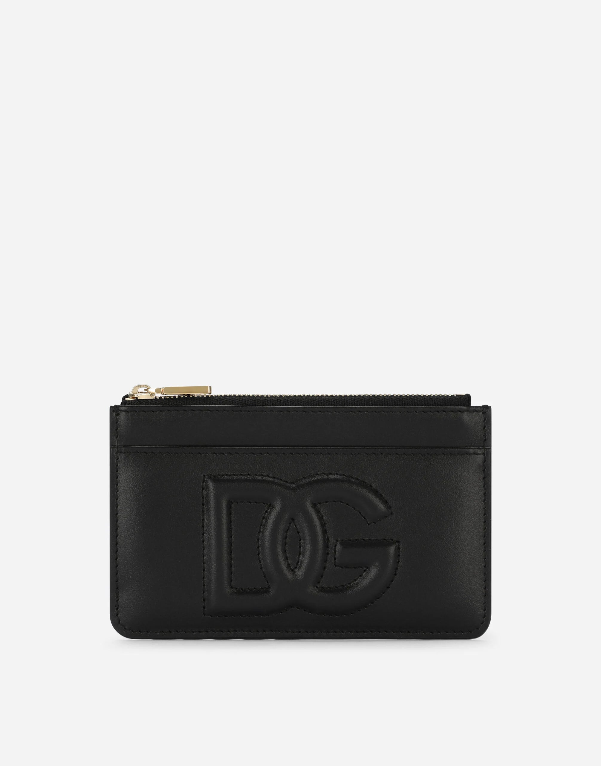 Dolce & Gabbana Medium Calfskin DG Logo Cardholder