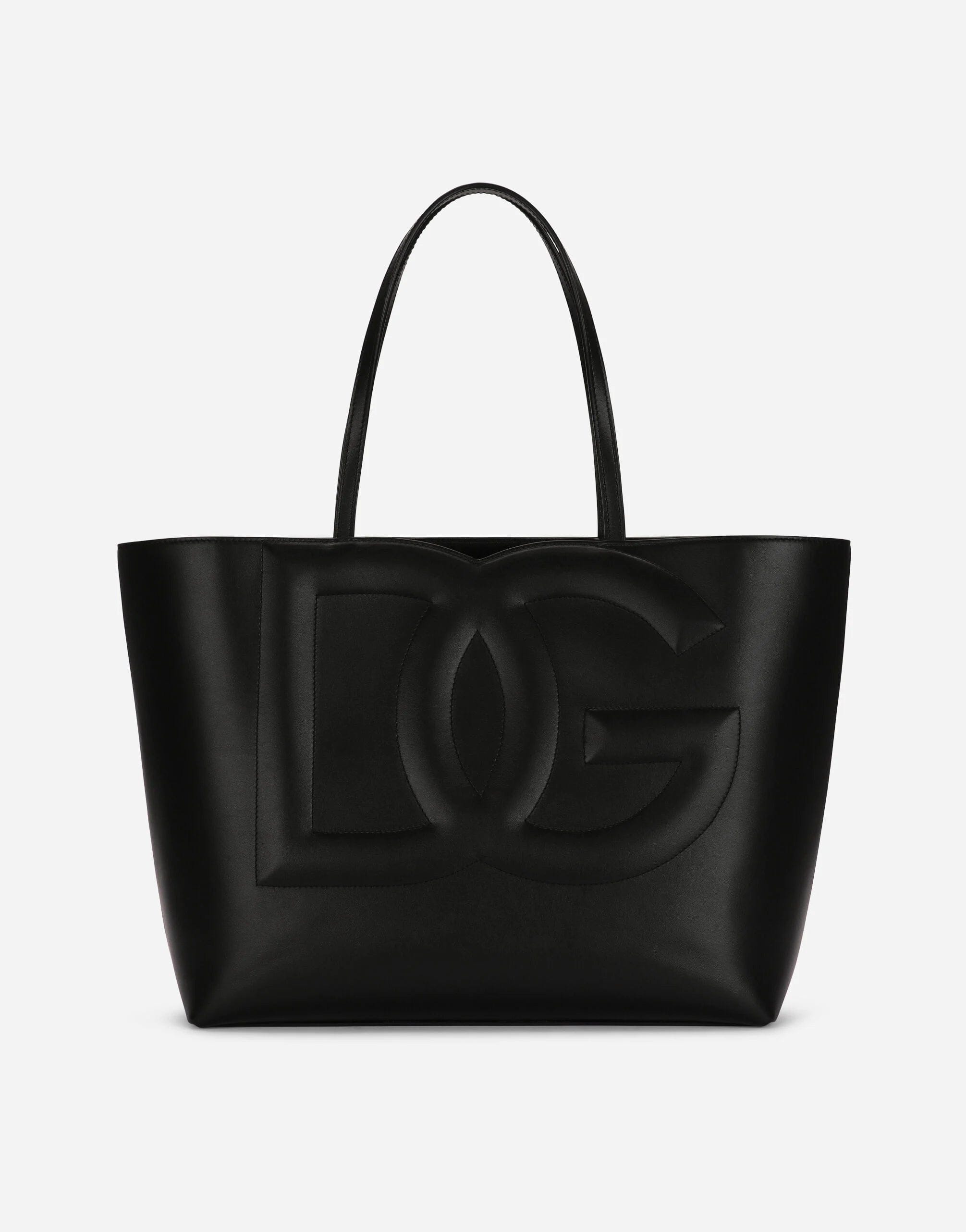 Dolce & Gabbana Medium Calfskin DG Logo Tote